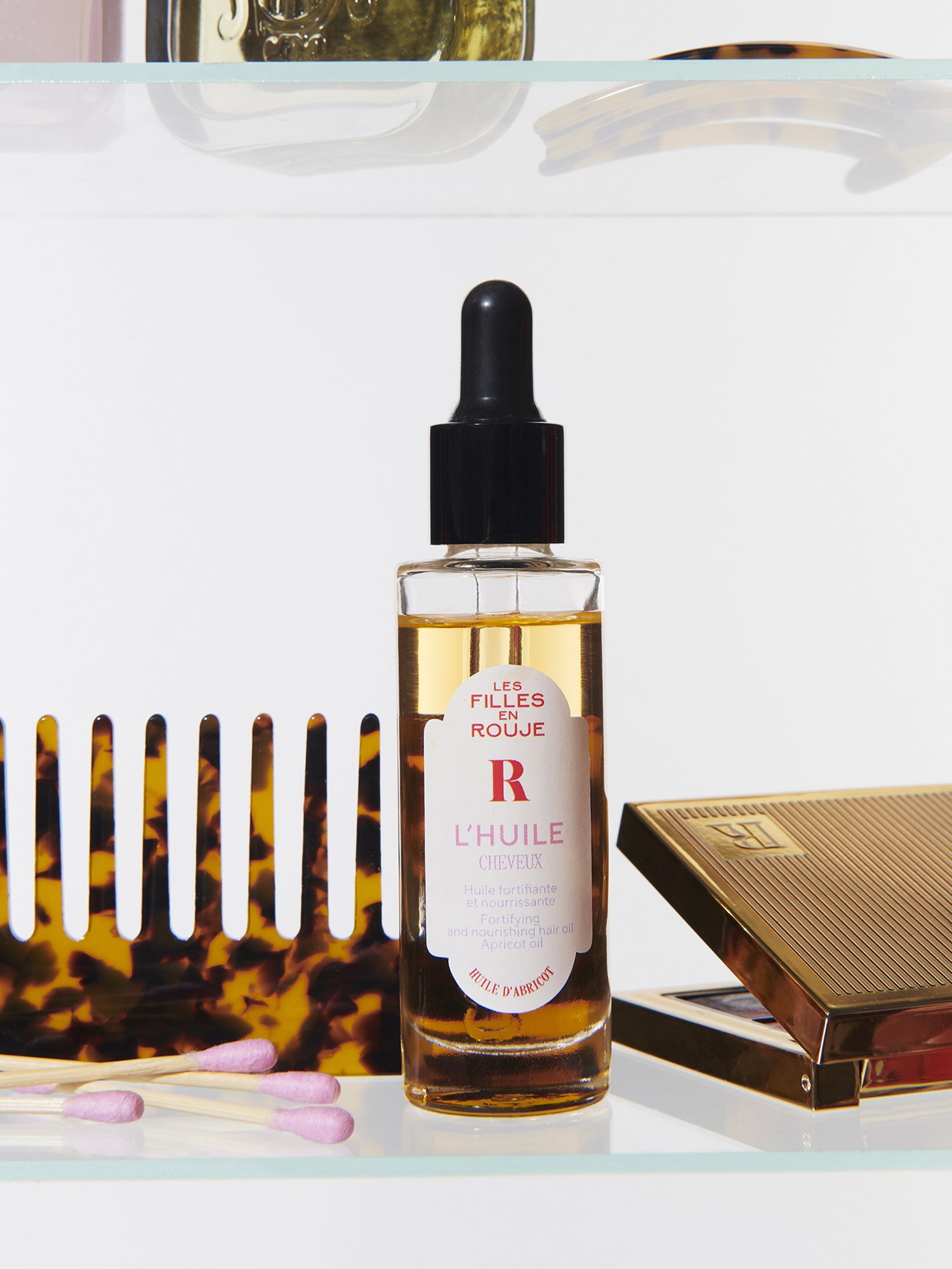 L'Huile Cheveux LES FILLES EN ROUJE No color