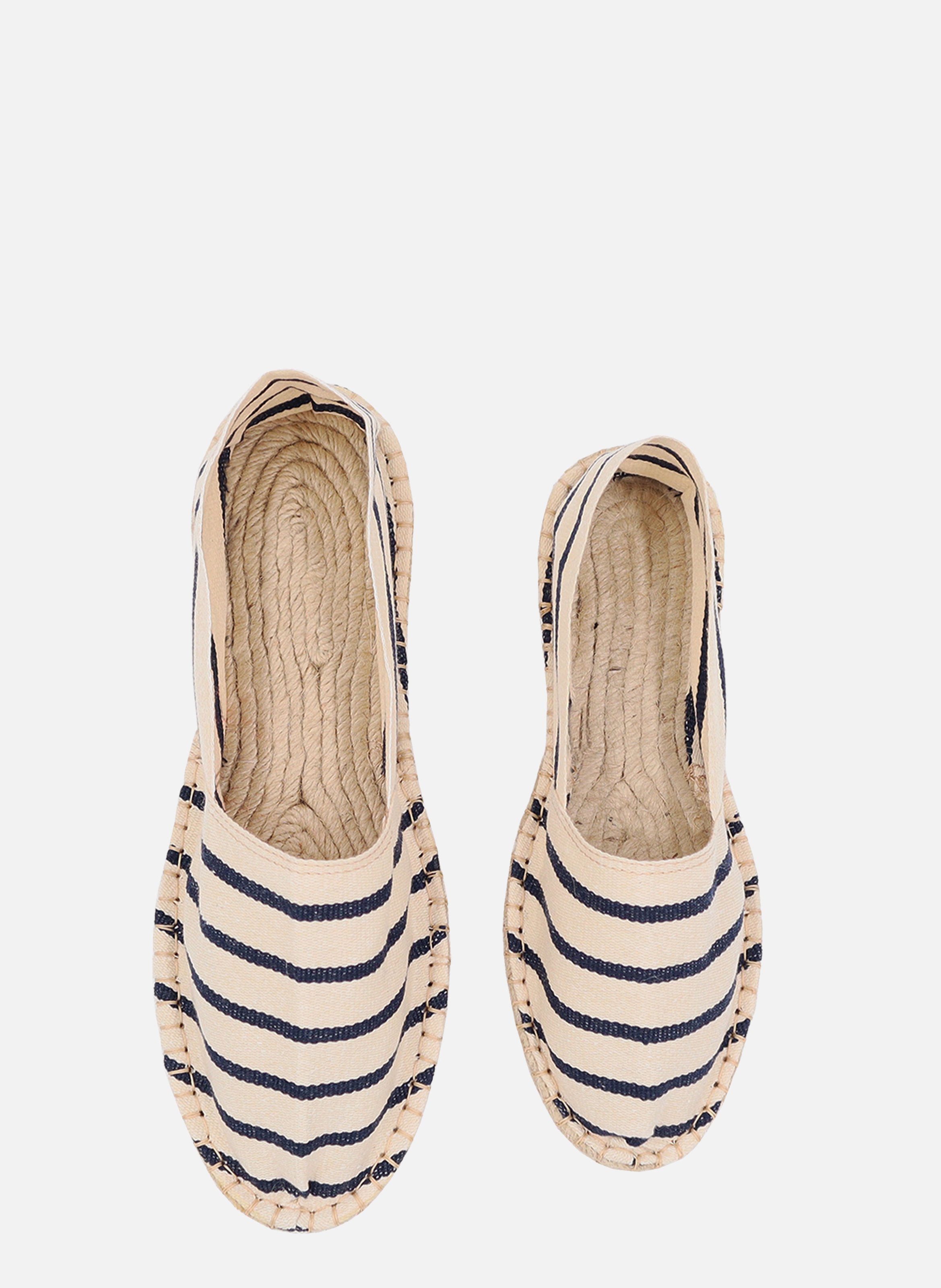 Cotton canvas espadrilles JULES & JENN White