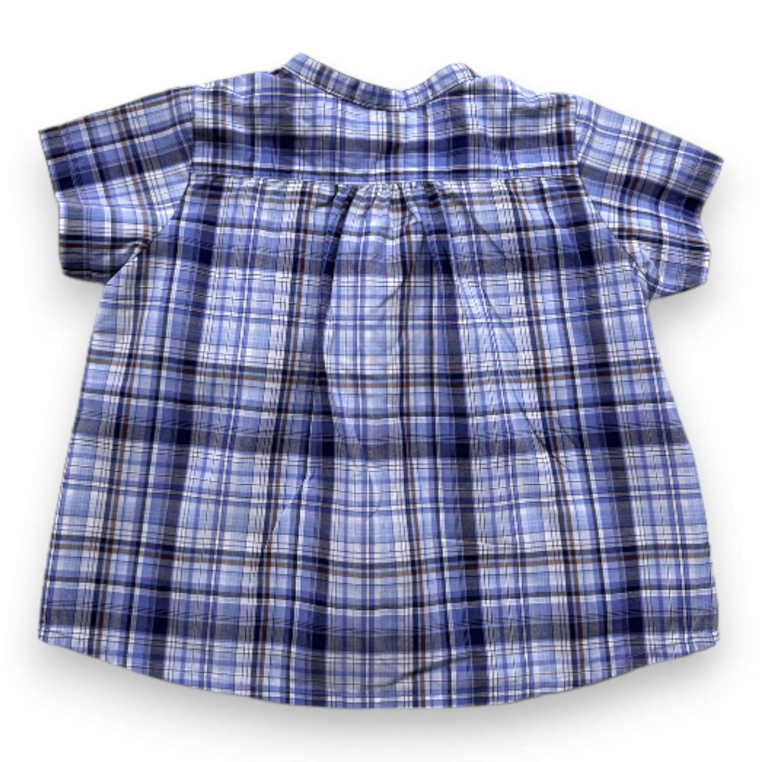 Blue baby blouse - 18 months BONPOINT - Seconde Main Blue