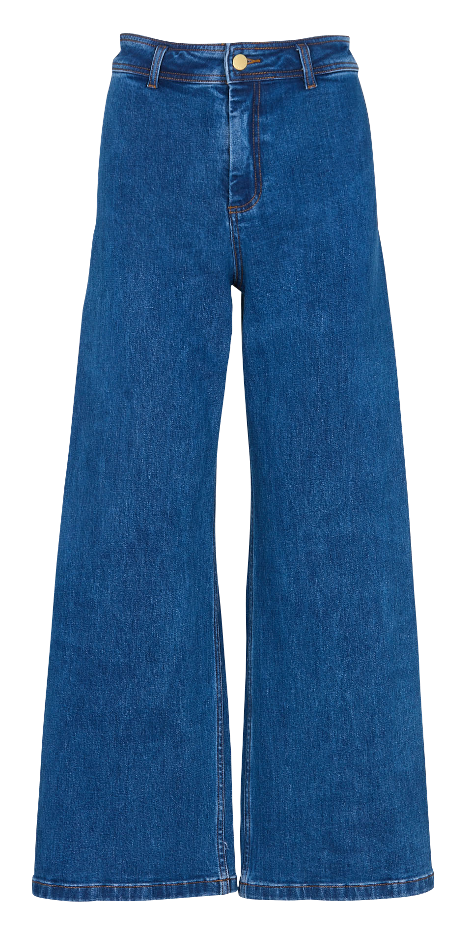 Jean droit en coton mélangé LA PETITE ETOILE Bleu