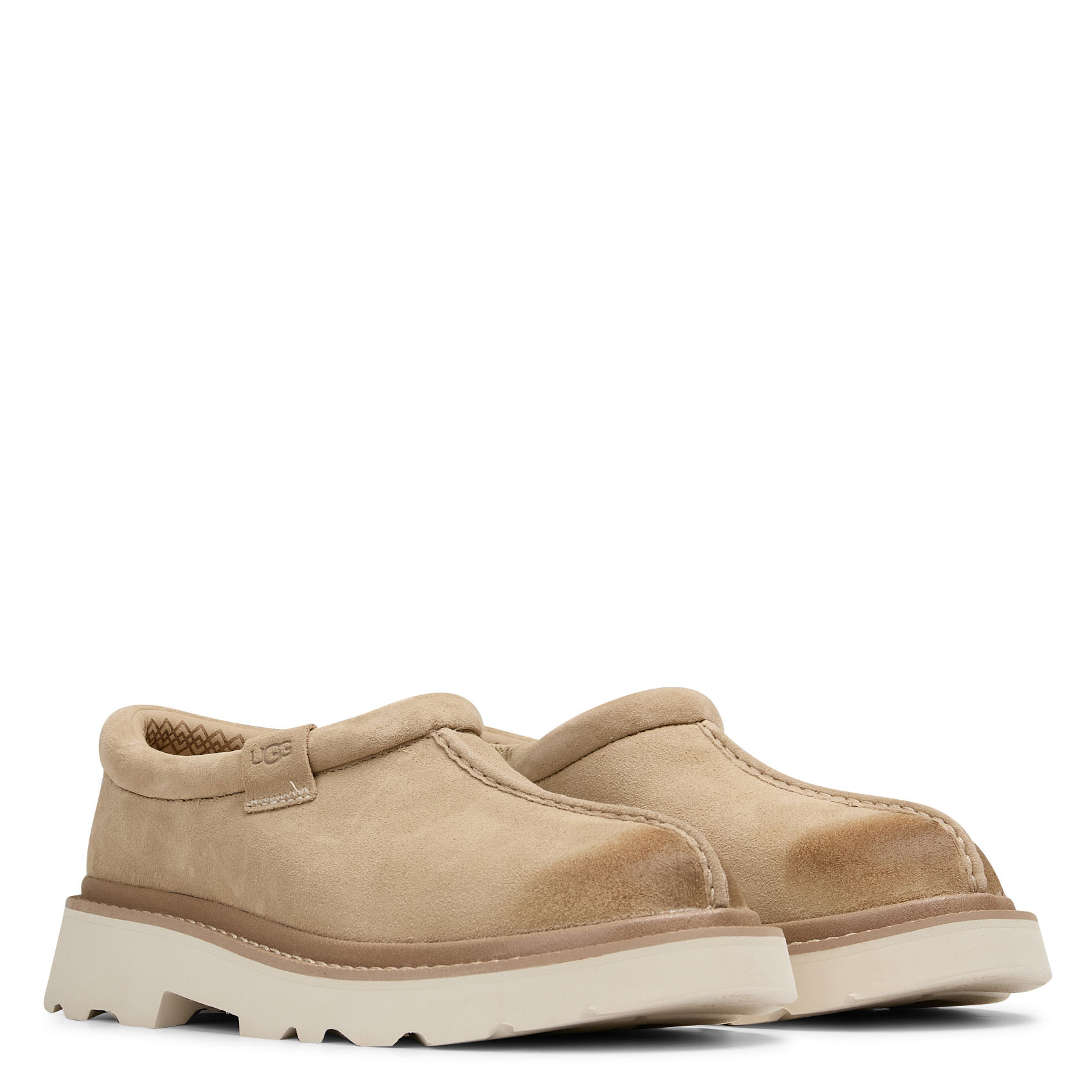 Suede leather clogs UGG Brown