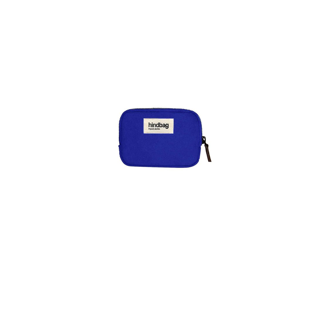Cotton coin purse HINDBAG Blue