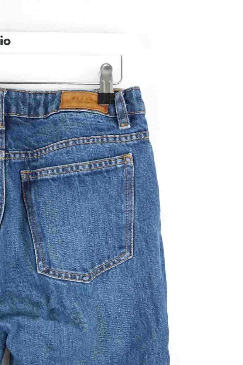 Cotton straight jeans SEZANE - Seconde main Blue