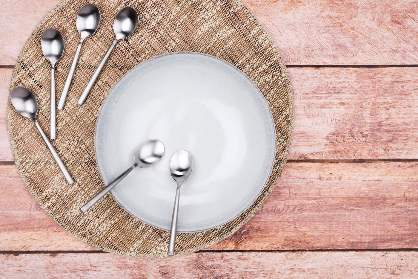 Set of 6 Nils teaspoons - silver BJORN Silver