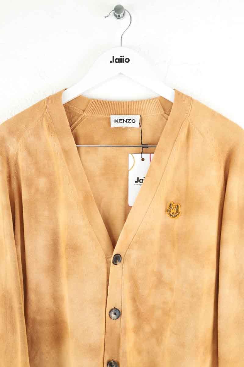 Cotton cardigan KENZO - SECONDE MAIN Brown