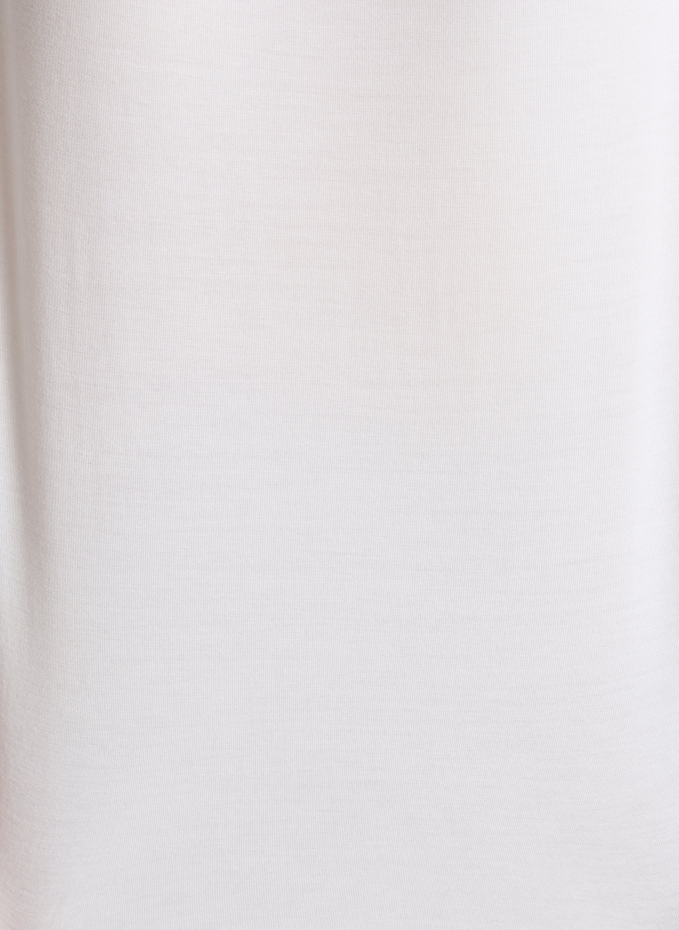 Bead-embroidered dress LA FEE MARABOUTEE White