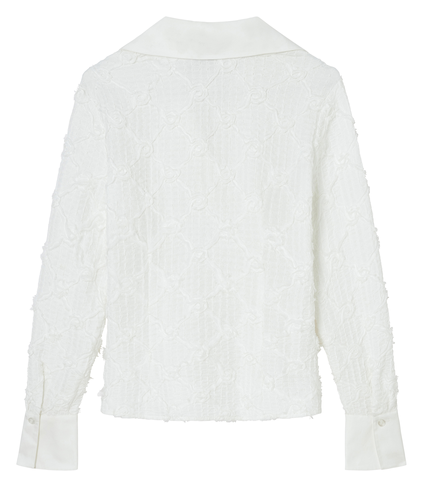 V-neck shirt LAAGAM White