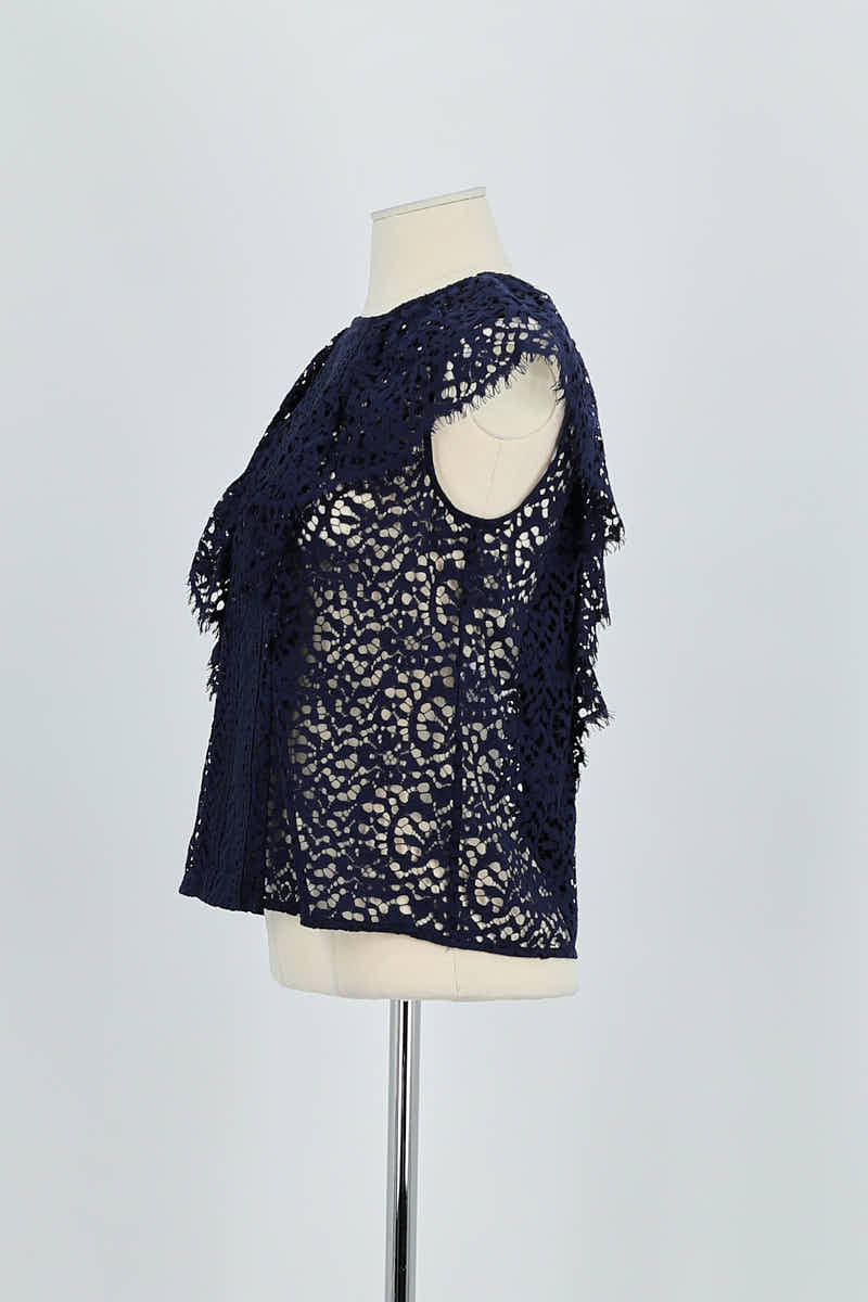 Blouse TARA JARMON - Seconde Main Blue