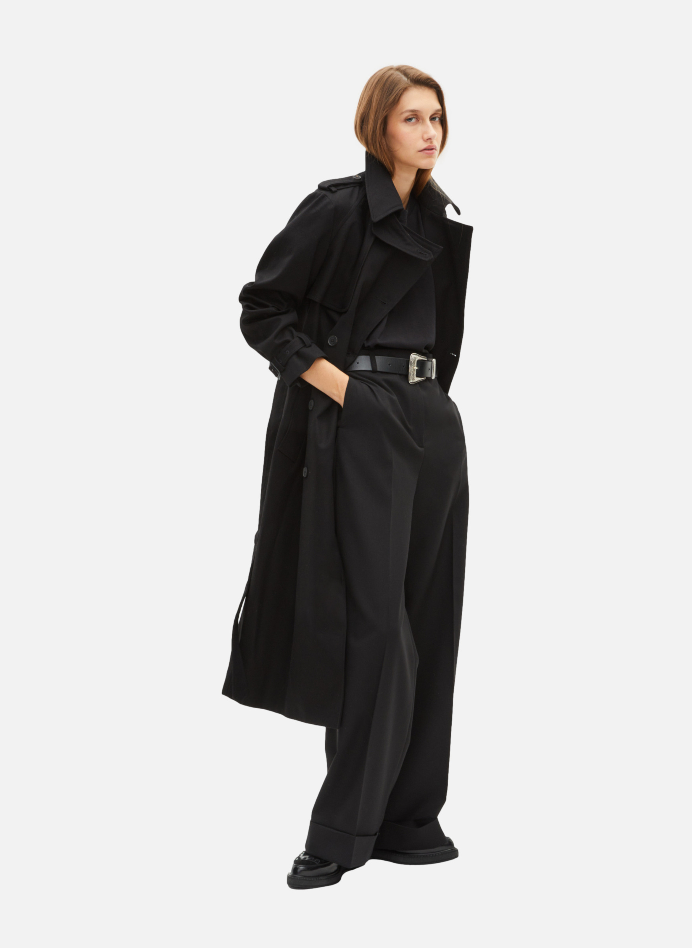 Trench coat THE KOOPLES Black