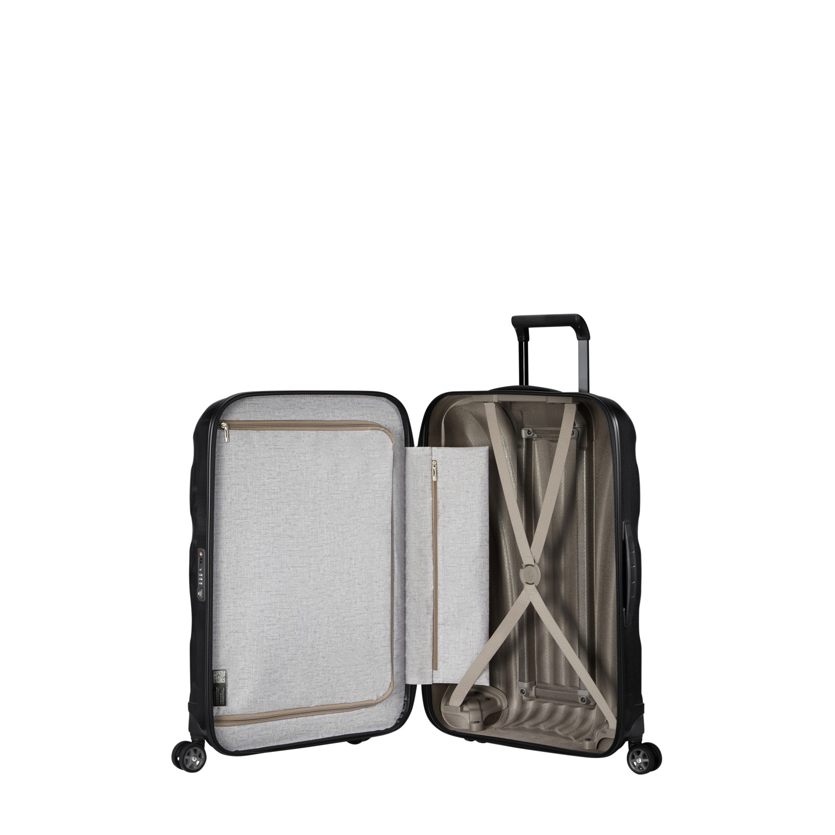 C-lite 4-wheel medium suitcase SAMSONITE Black