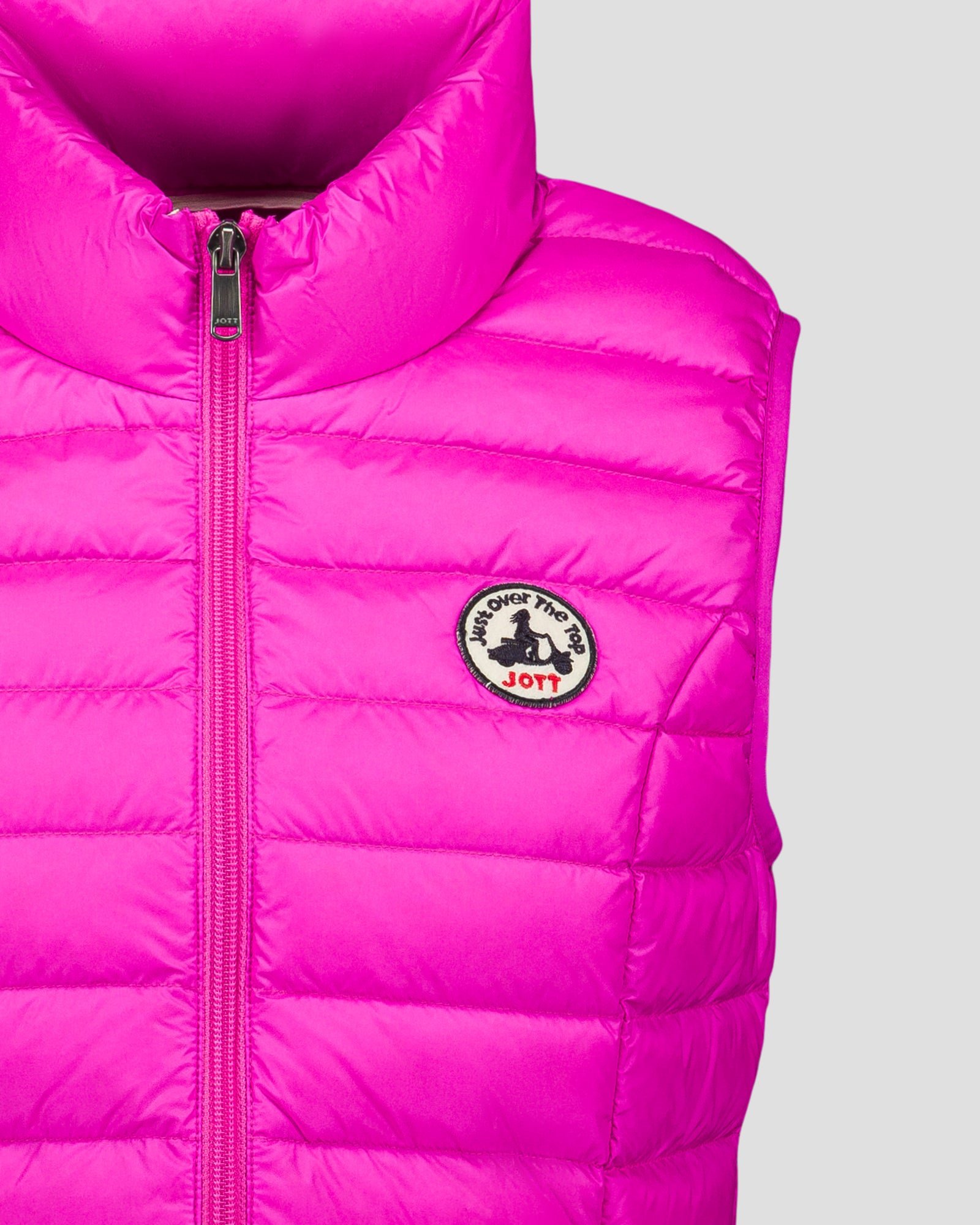Sleeveless lightweight down vest seda JOTT Pink