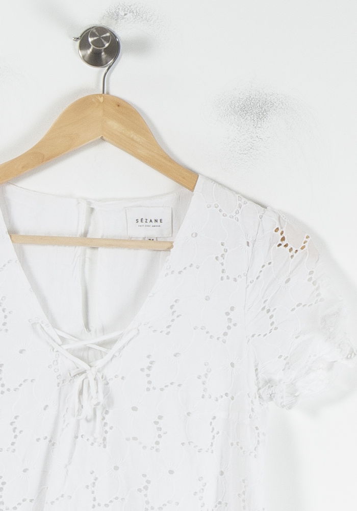 Short &amp; Midi Dress SEZANE - Seconde main White