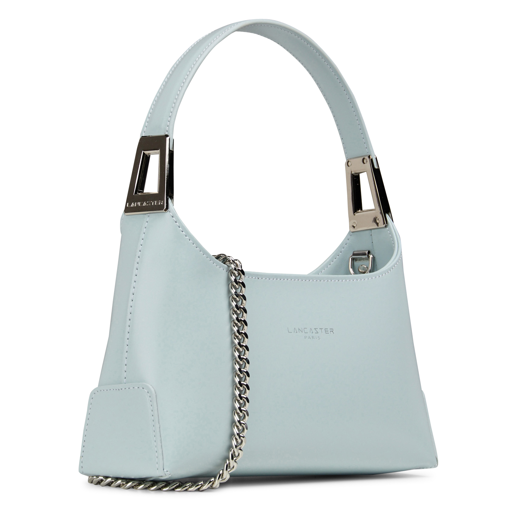 Leren handtas LANCASTER PARIS Blauw