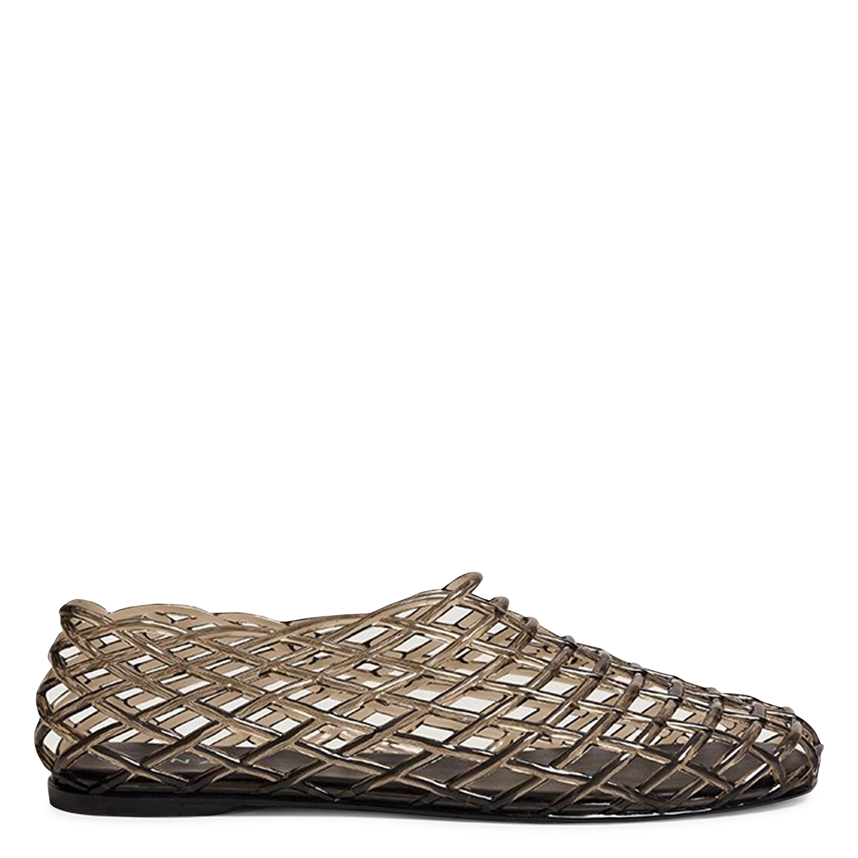 High-cut cutout ballerina flats JONAK Black