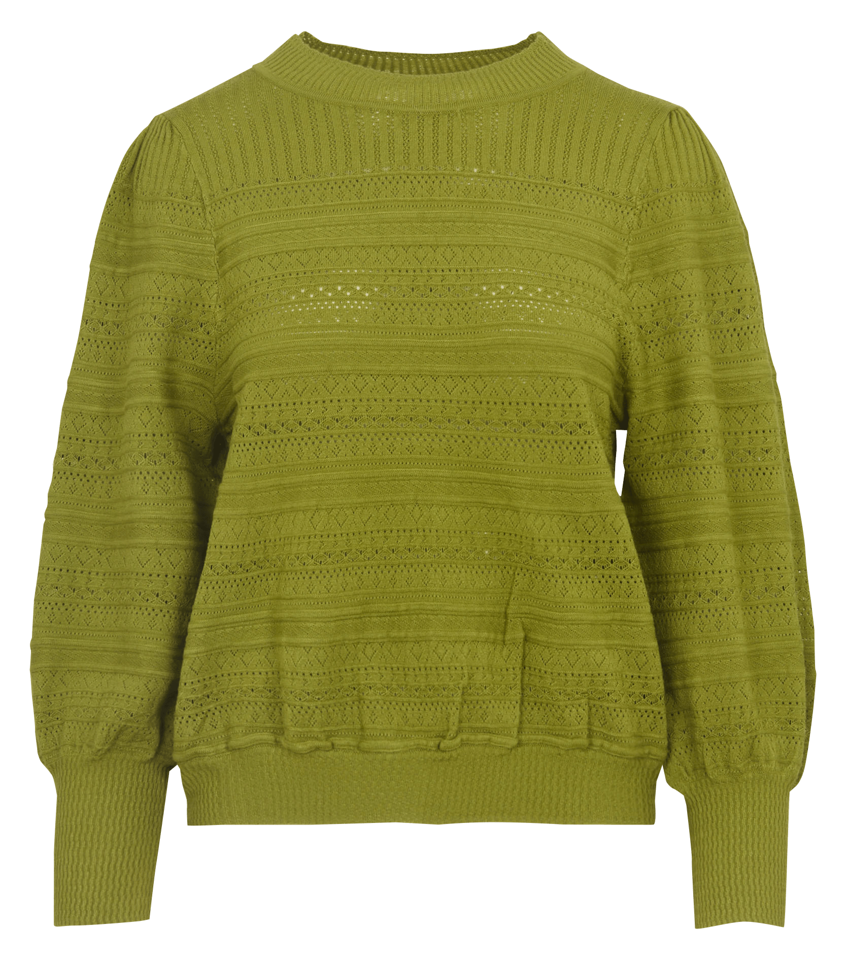 Pull oversize col montant PETITE MENDIGOTE Vert