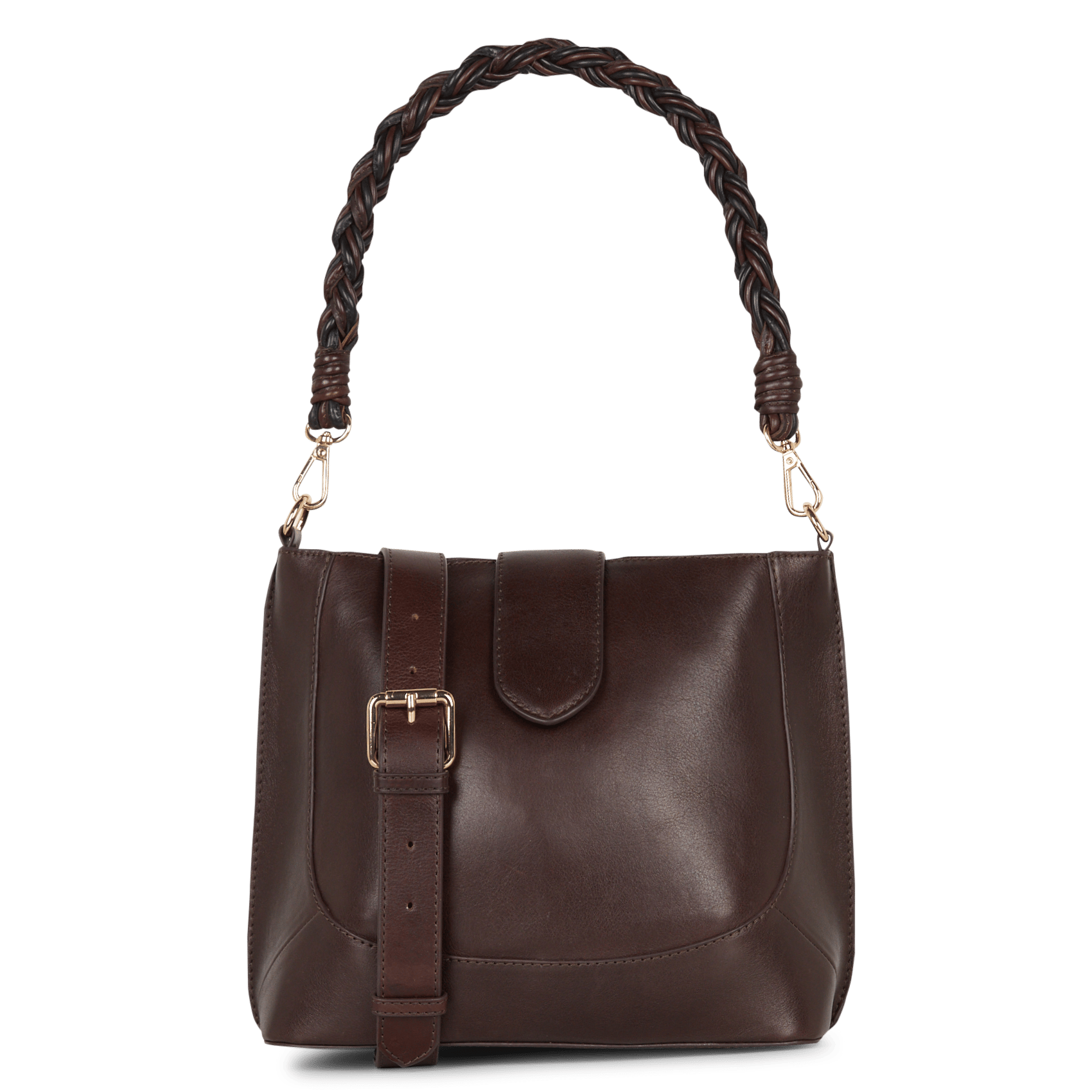 A-line leather skirt MAISON 123