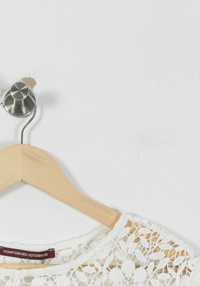 Top & tank top COMPTOIR DES COTONNIERS - Seconde main White