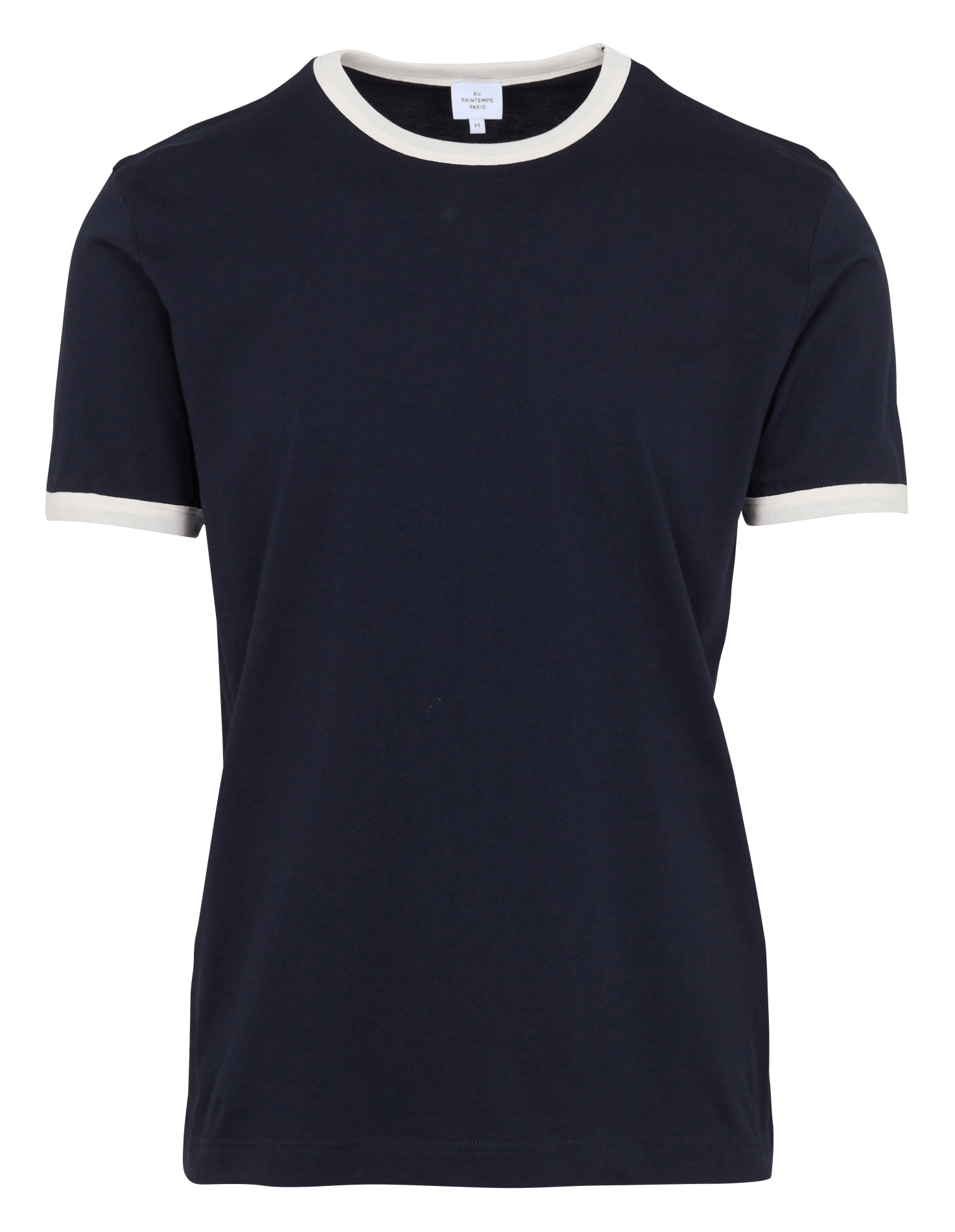 Gerade geschnittenes Baumwoll-T-Shirt AU PRINTEMPS PARIS