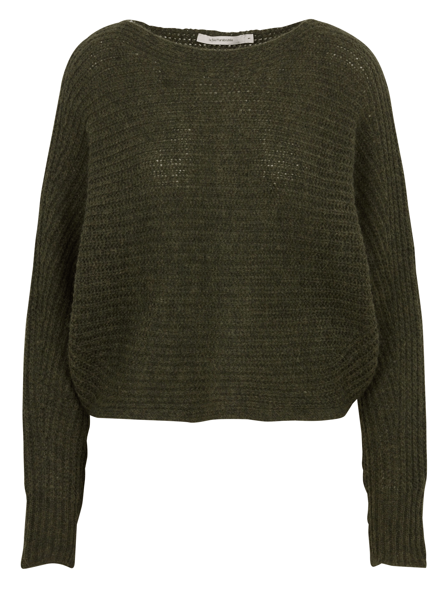 Round-neck sweater LA FEE MARABOUTEE Green