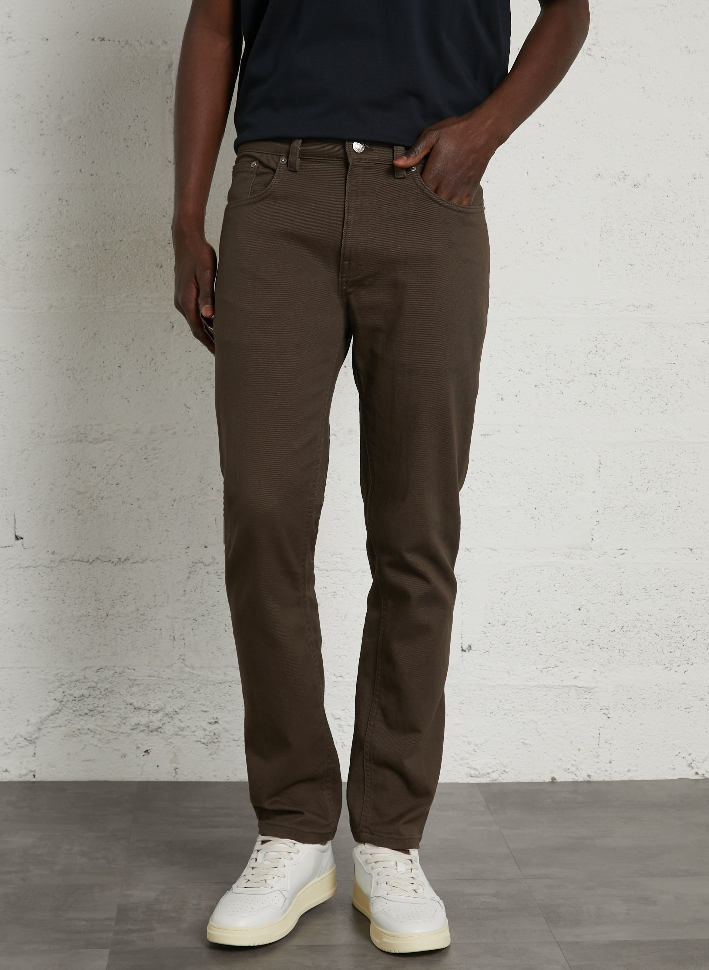 Slimfit-Jeans aus Baumwolle GANT Braun