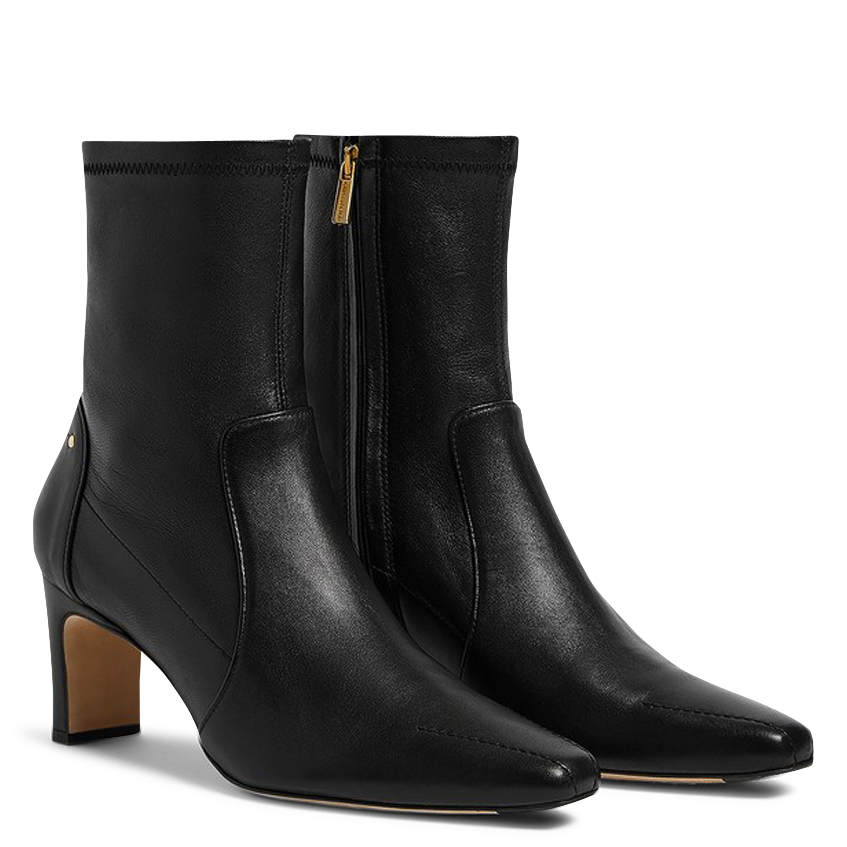 Lederstiefeletten VANESSA BRUNO Schwarz