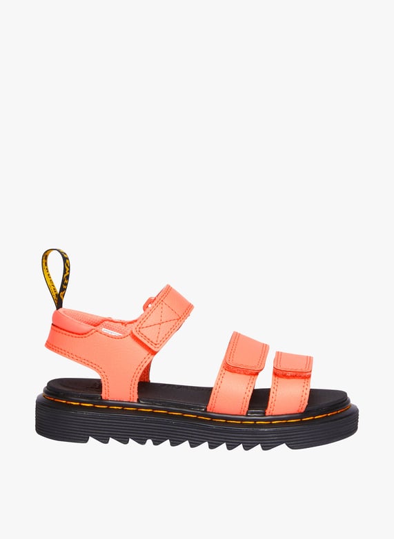 Sandalias De Piel Coral Dr. Martens Ninos 30697 695 CORAL Place des Tendances Espana