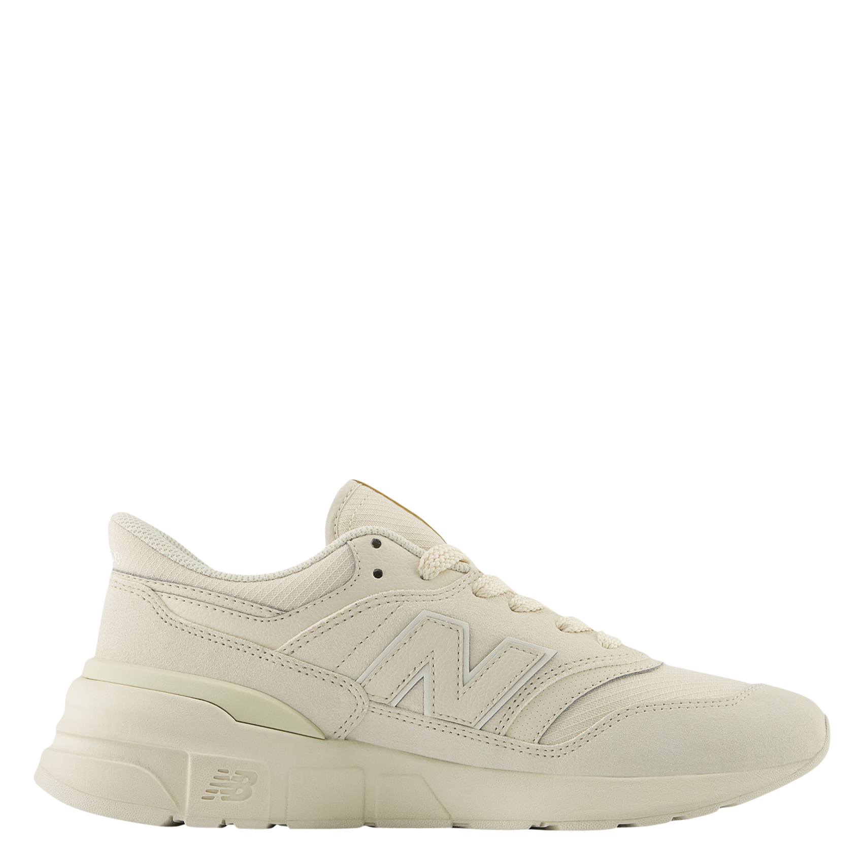 Suede low-top sneakers NEW BALANCE Beige