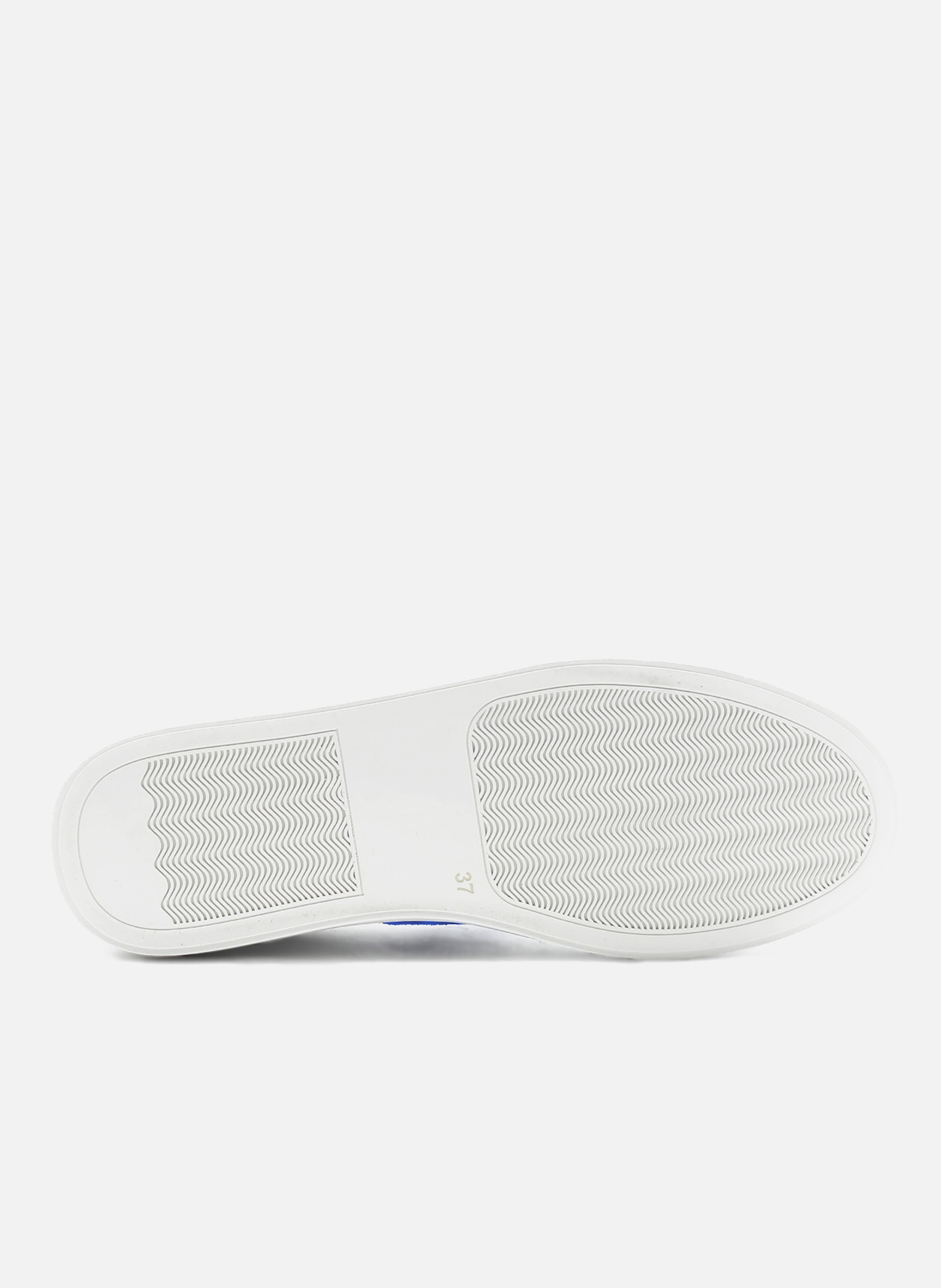 French-made leather sneakers JULES & JENN White