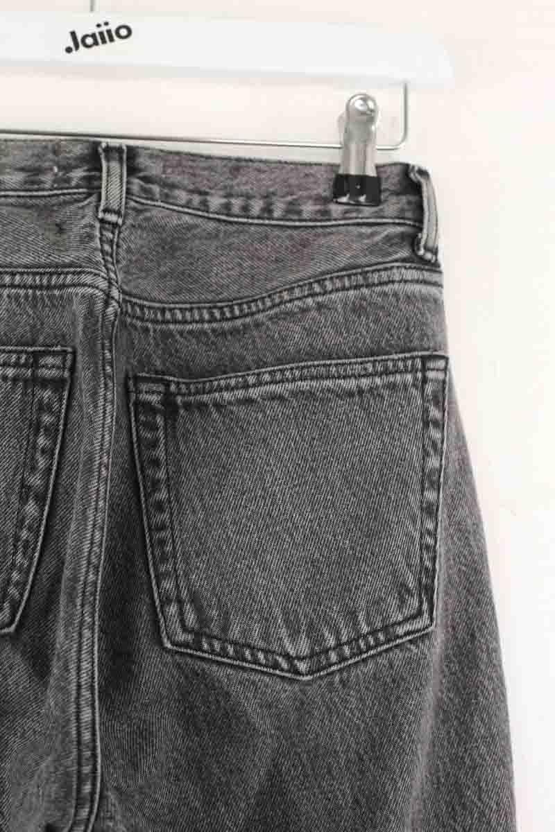 Cotton straight jeans ROUJE - Seconde Main Black