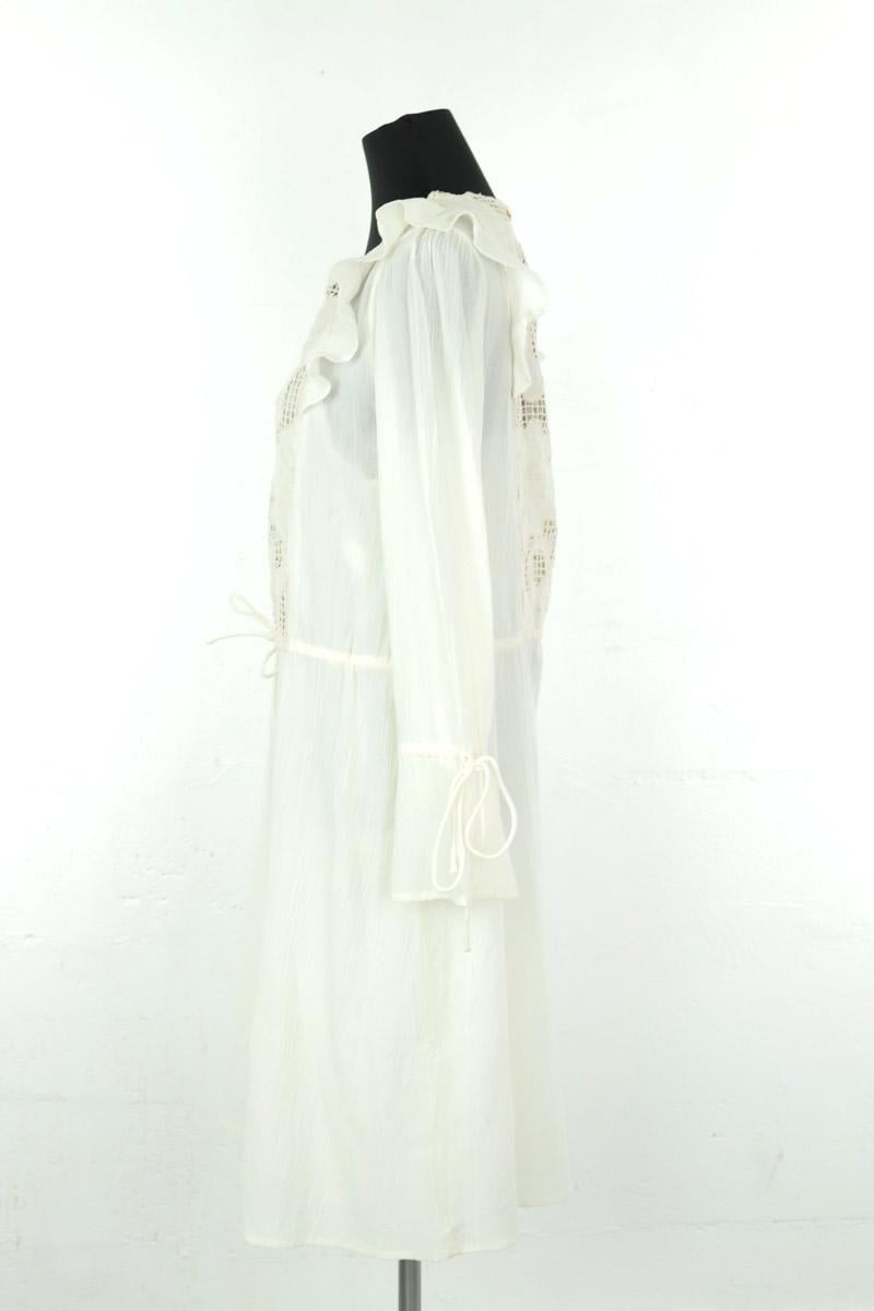 Cotton dress ANTIK BATIK - Seconde Main Beige