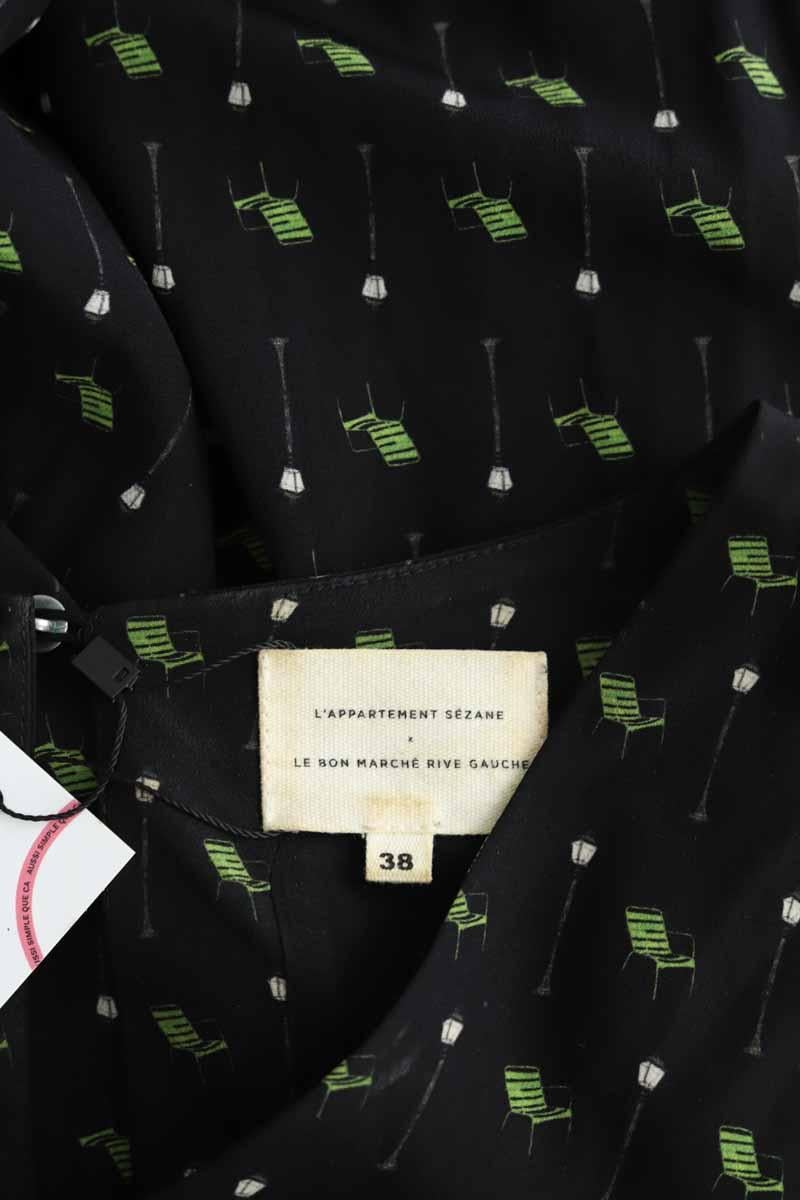 Polo shirt SEZANE - Seconde main Black