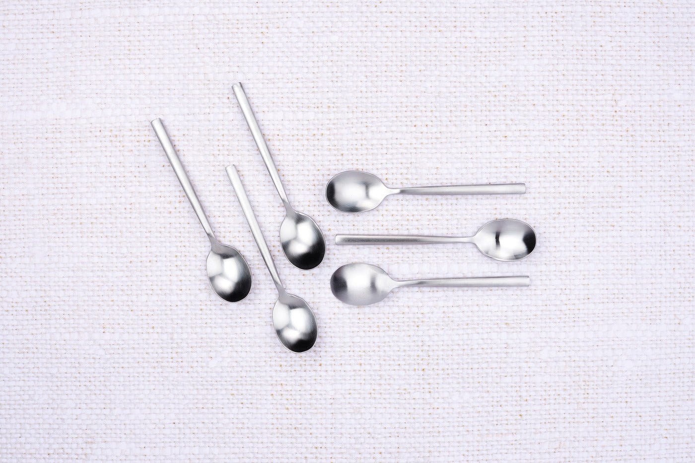 Set of 6 Nils teaspoons - silver BJORN Silver