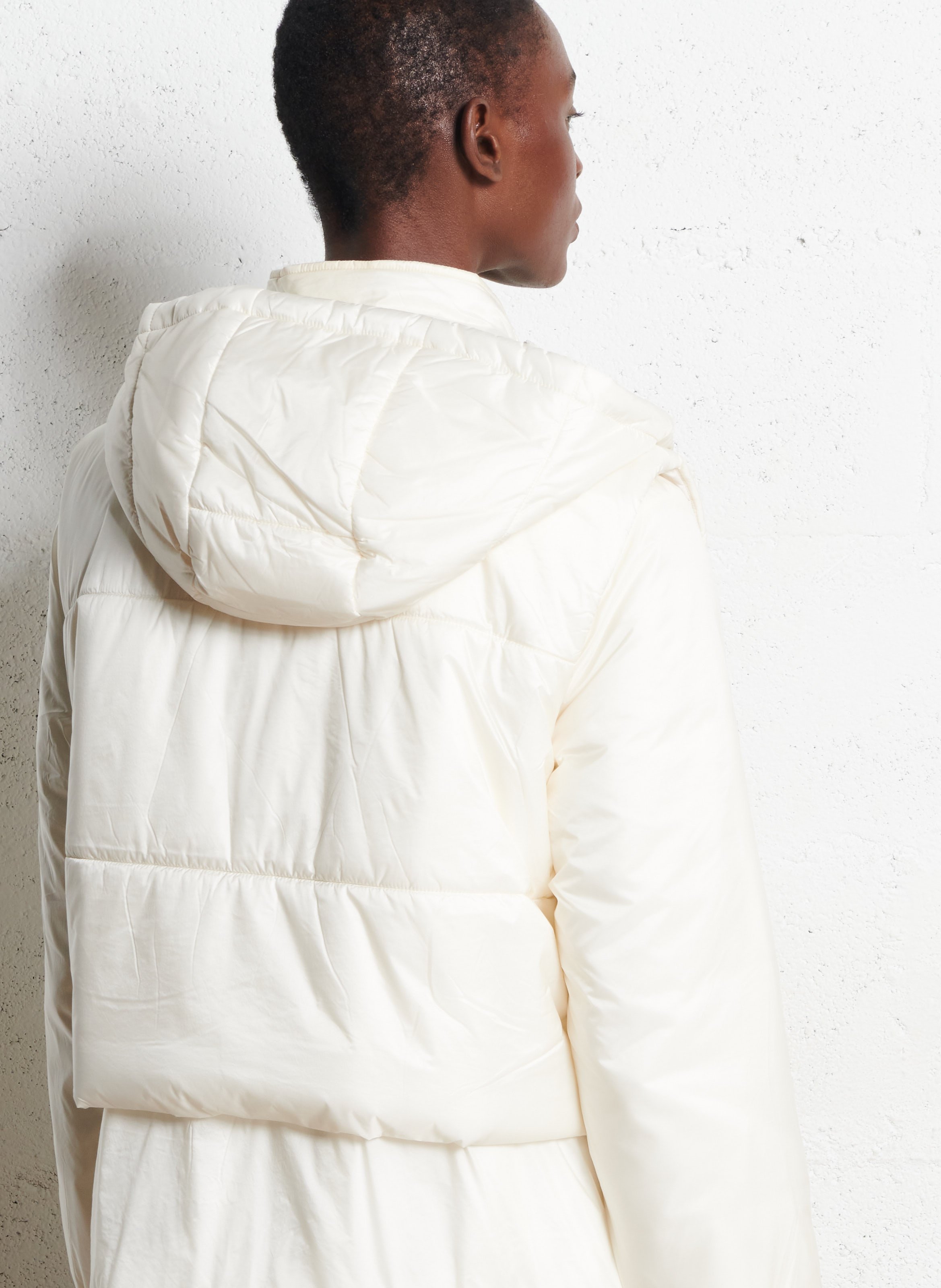 Doudoune à capuche oversize  LIU JO Beige