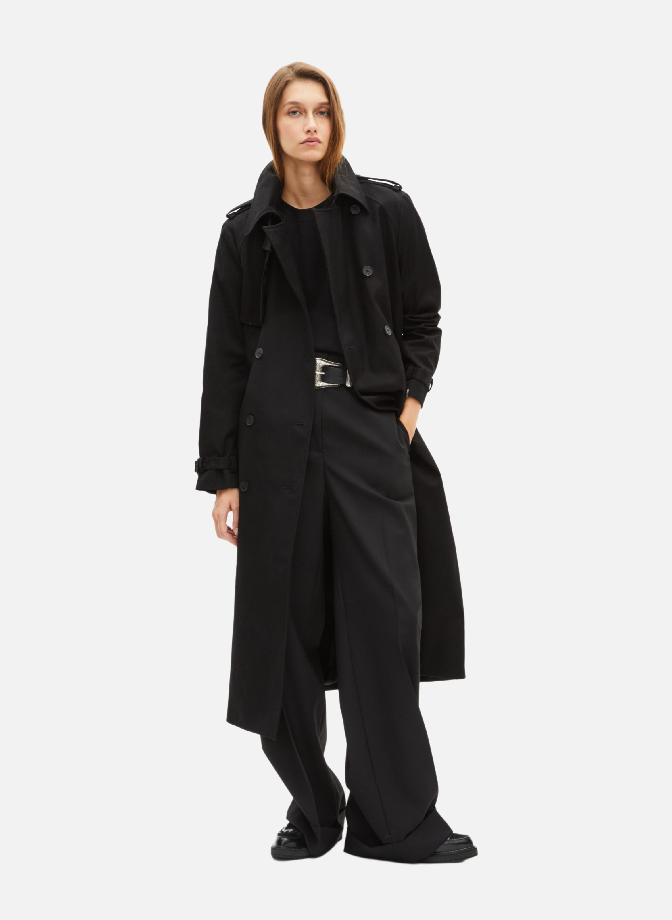 Trench coat THE KOOPLES Black