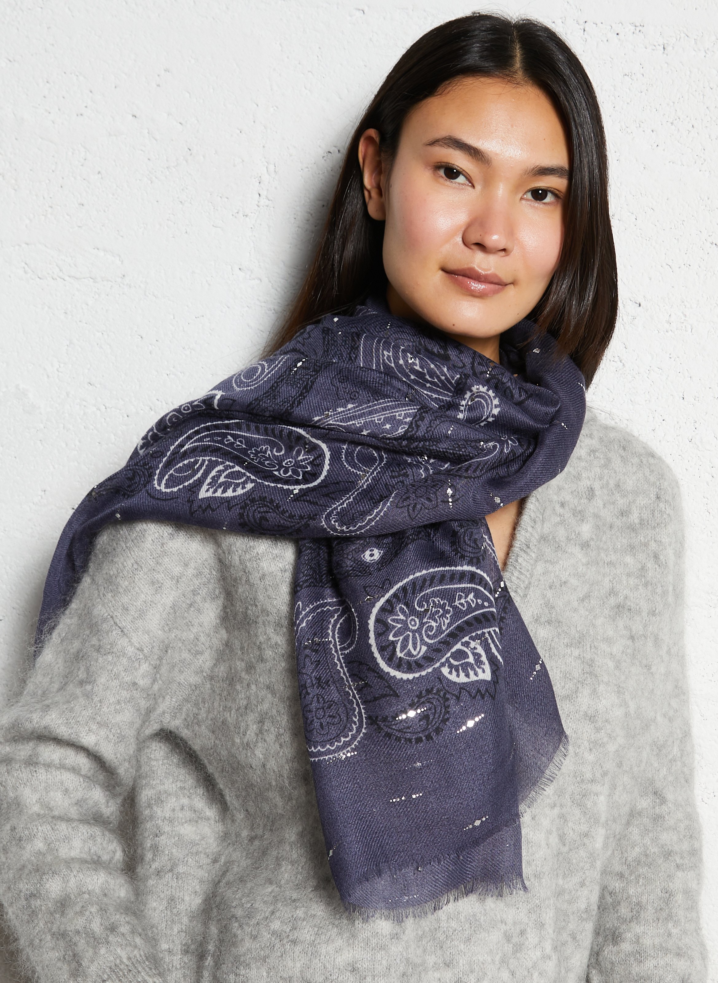 BANDANA LE TEMPS DES CERISES Gris