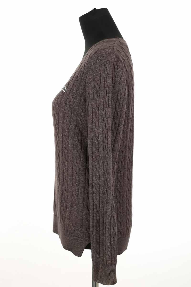 Sweater LACOSTE - SECONDE MAIN Brown