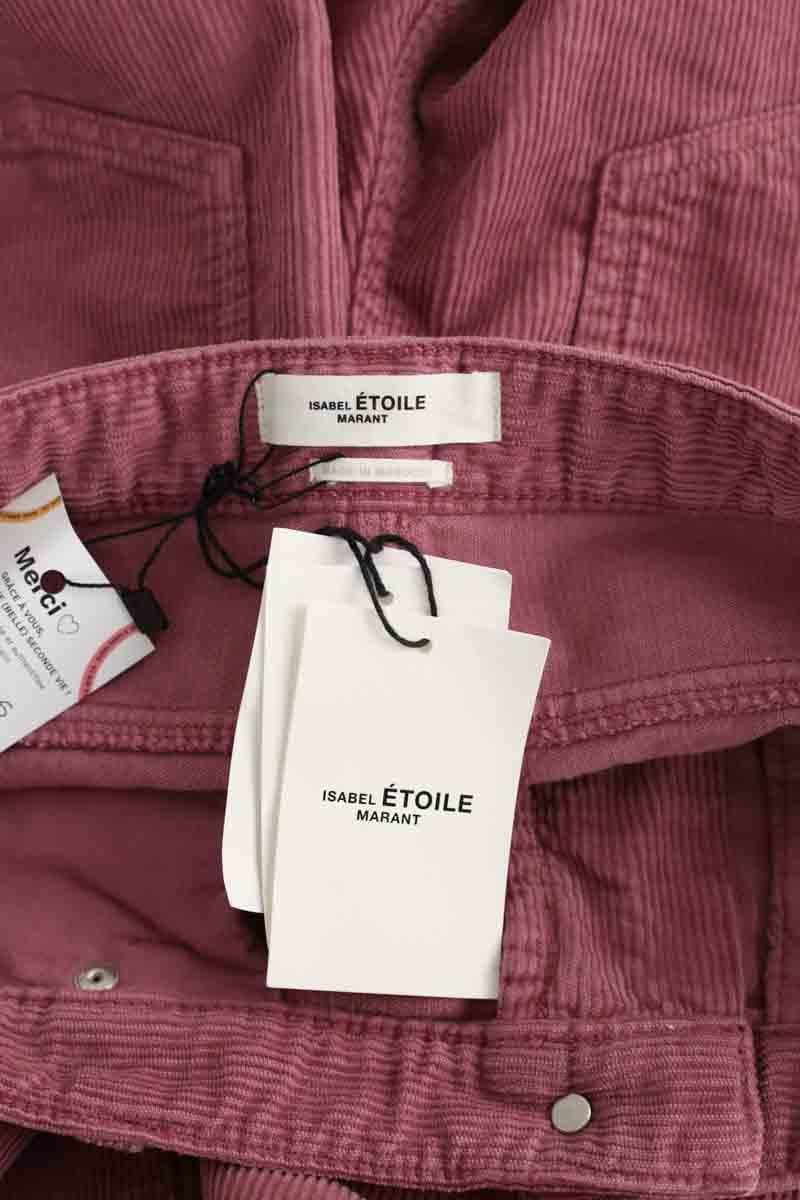 - Straight-leg jeans
- 5 pockets
- Straight cut
- Faded effect ISABEL MARANT ÉTOILE - SECONDE MAIN Pink
