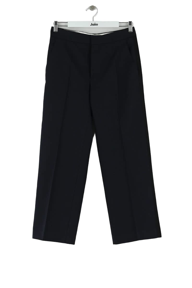Wide trousers CHLOE STORA - SECONDE MAIN Blue