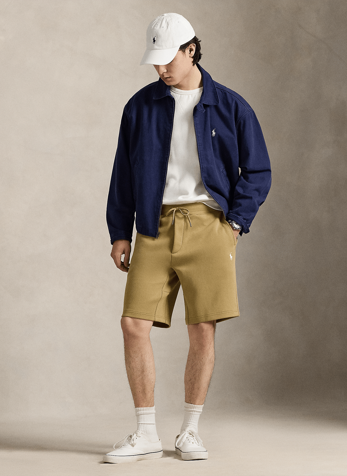 Recht short - katoenblend POLO RALPH LAUREN Beige