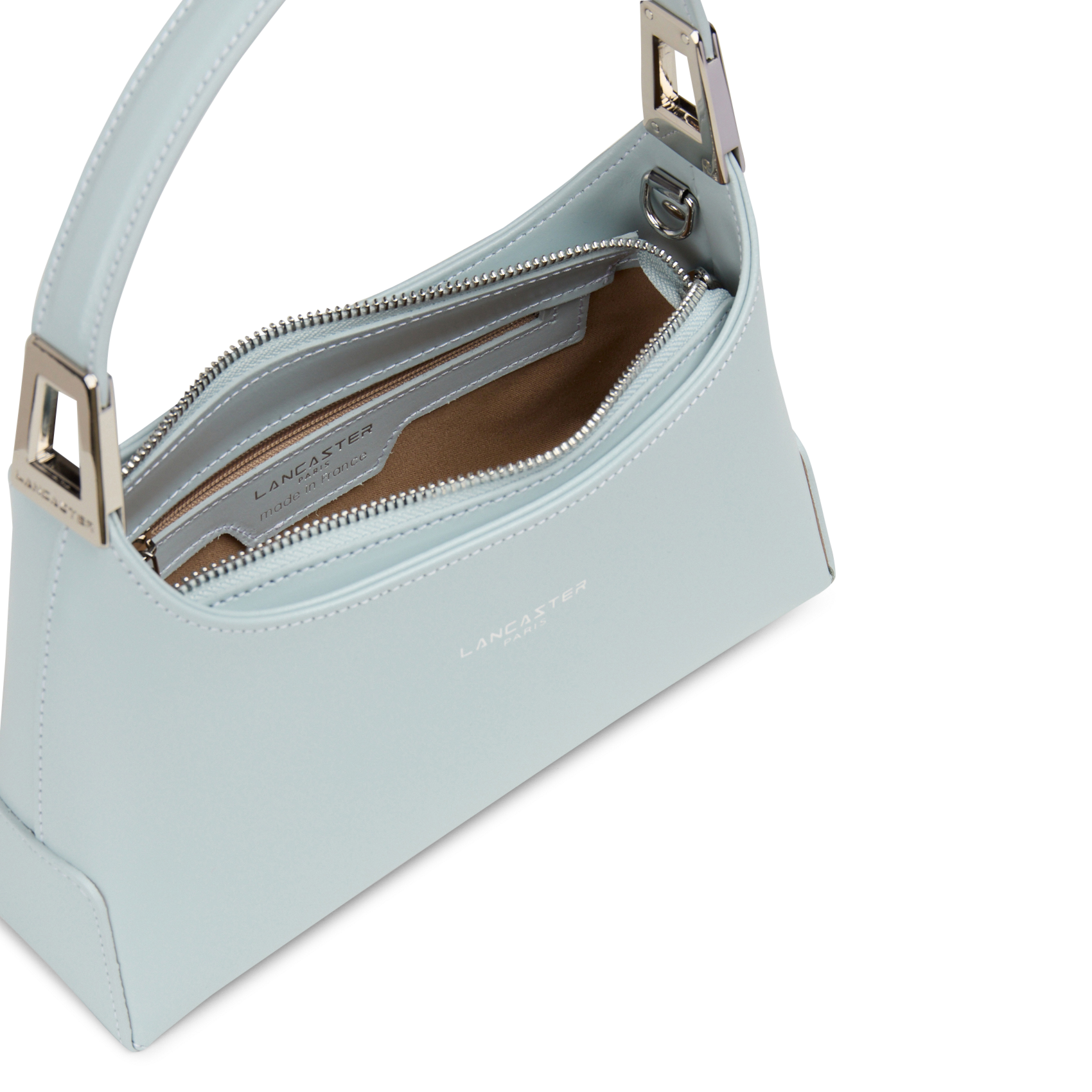 Leren handtas LANCASTER PARIS Blauw