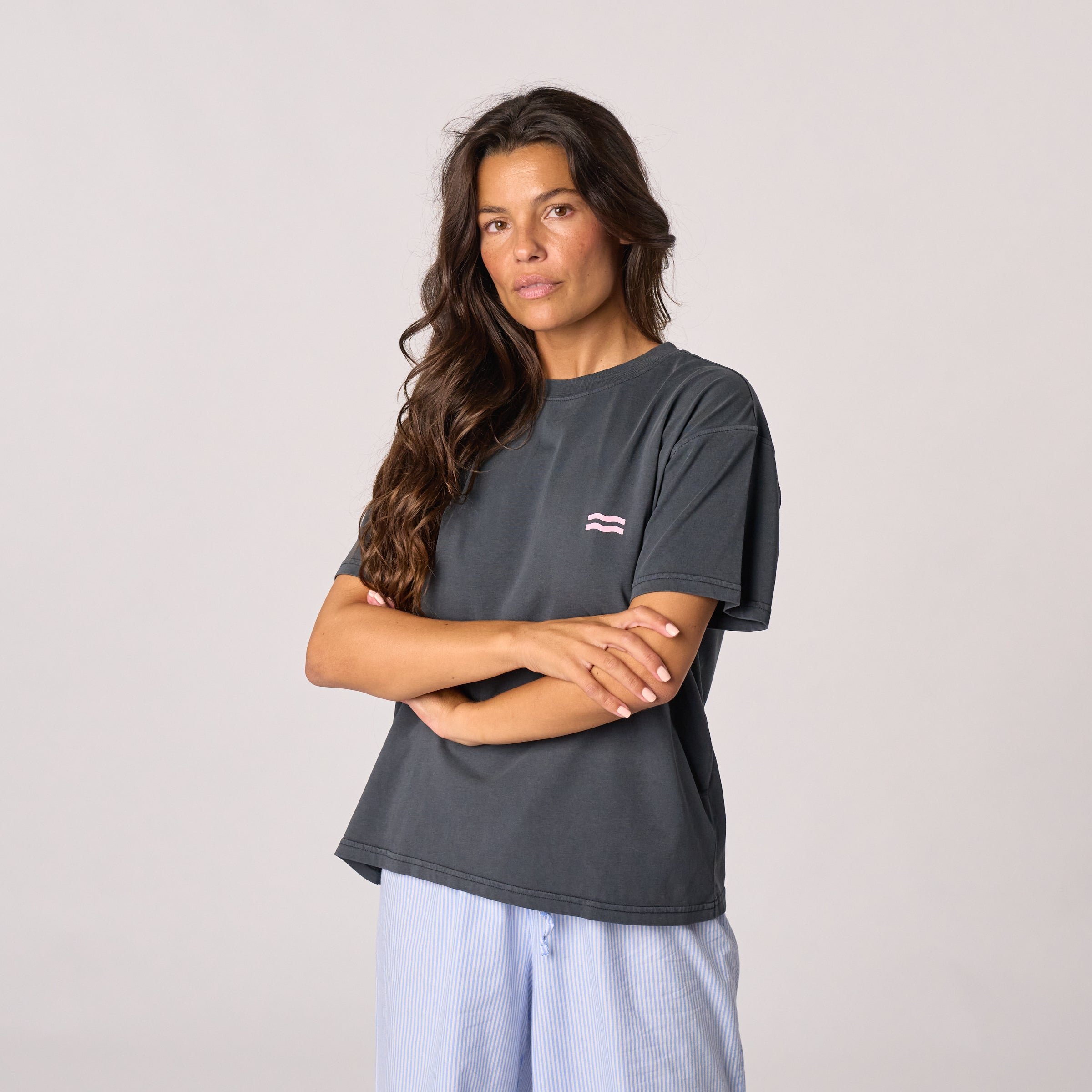 Organic cotton T-shirt BILLYBELT Grey