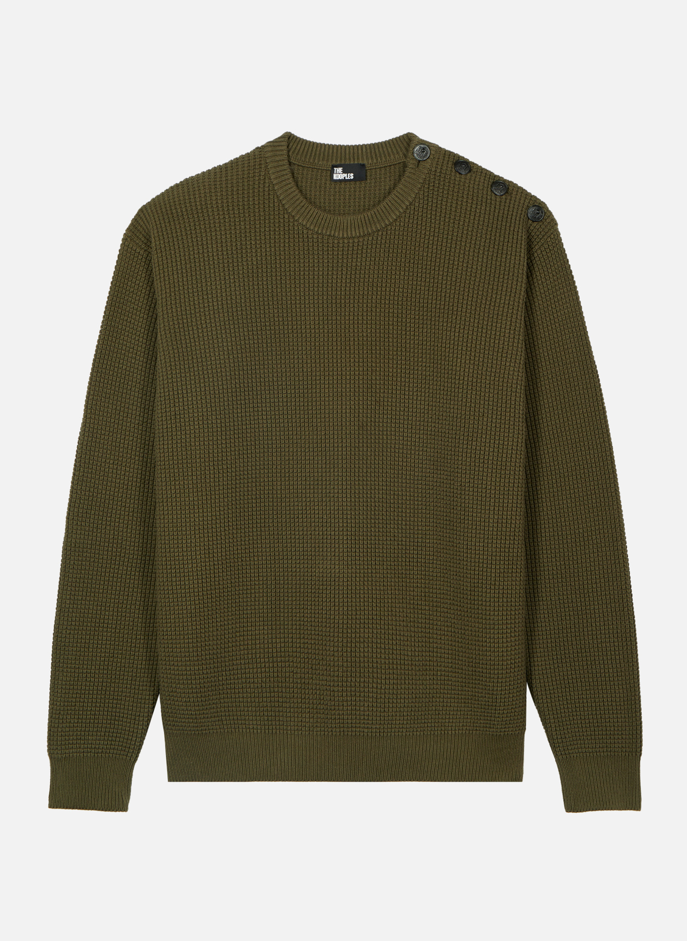 Button-up sweater THE KOOPLES Green