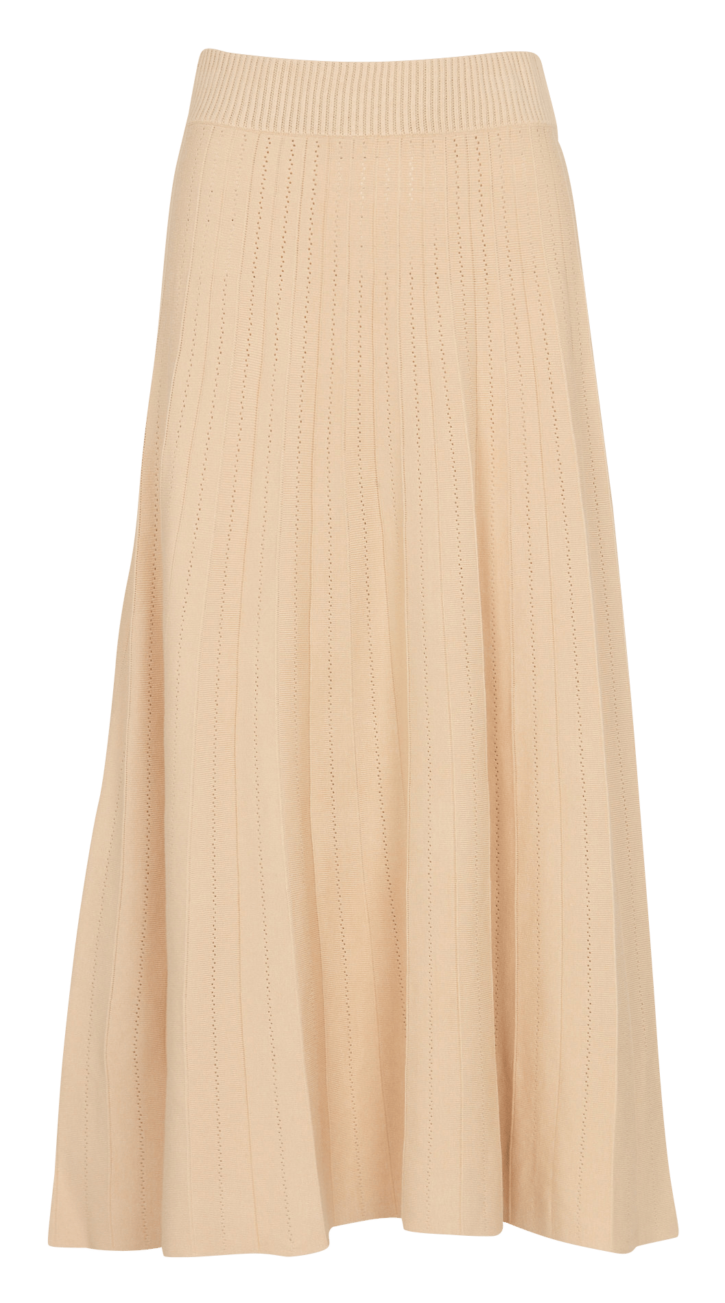 Jupe midi évasée en maille PETITE MENDIGOTE Bleu