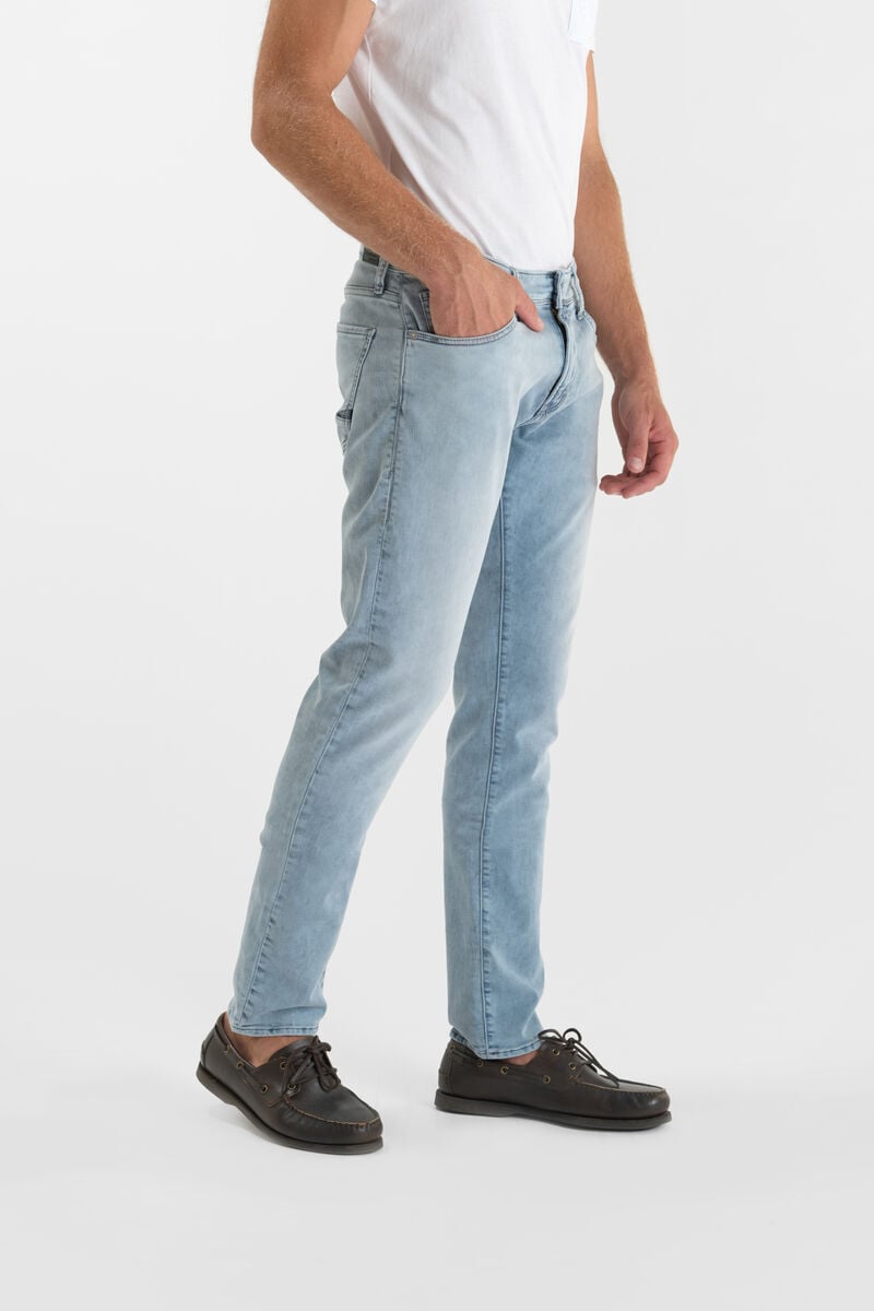 Slim blue jogg jeans 700/11, length 34 LE TEMPS DES CERISES Grey