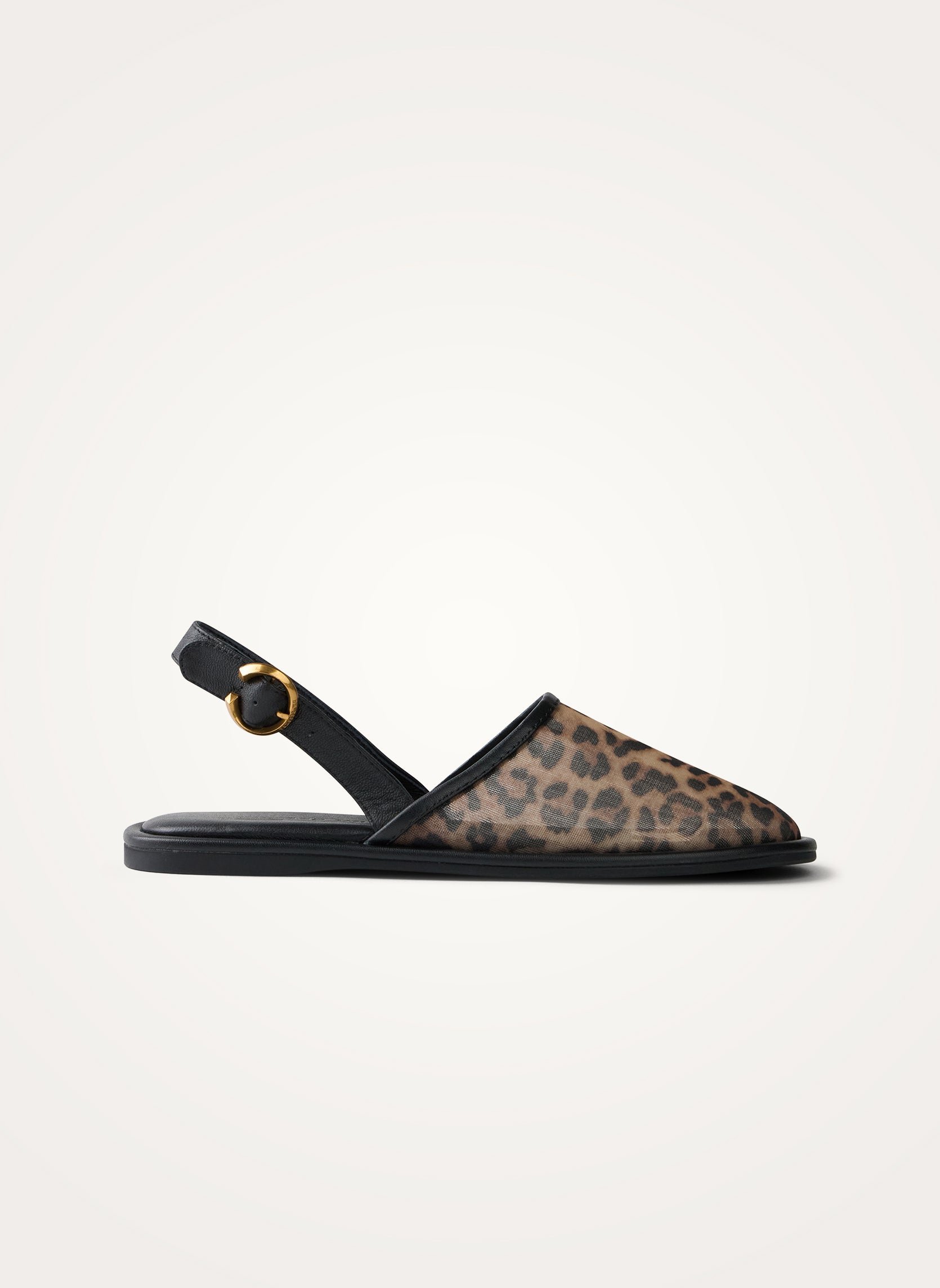 Woven slingback sandals with strap VANESSA WU Sheer