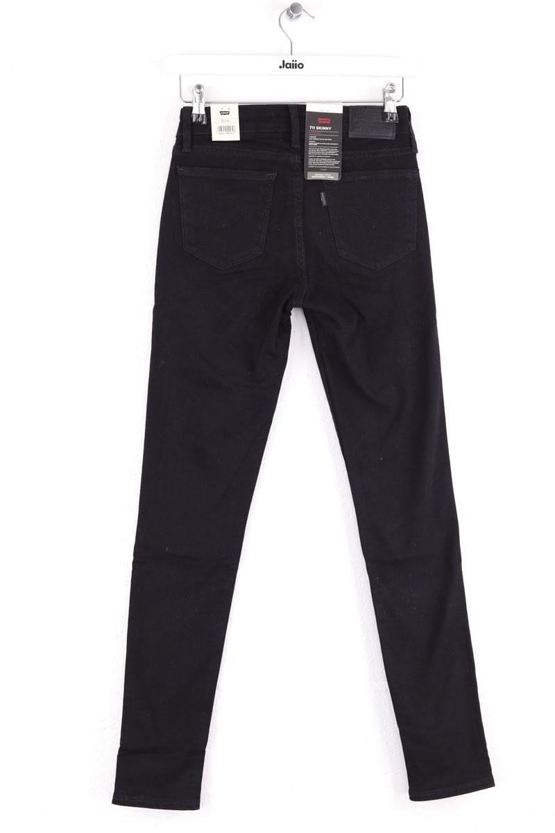 Cropped slim jeans with studs LEVI'S - Seconde main Black