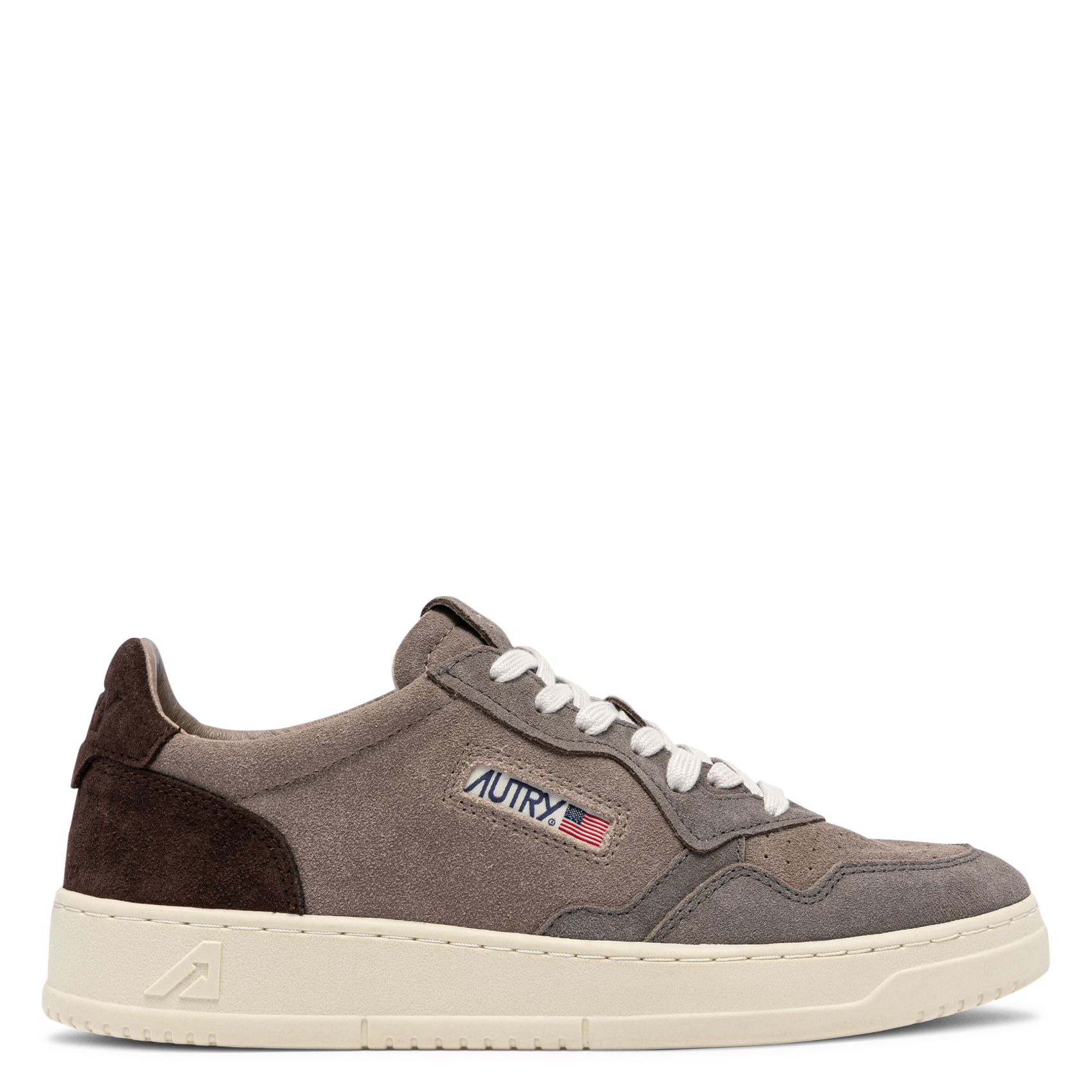 Niedrige Sneaker aus Leder-Mix AUTRY