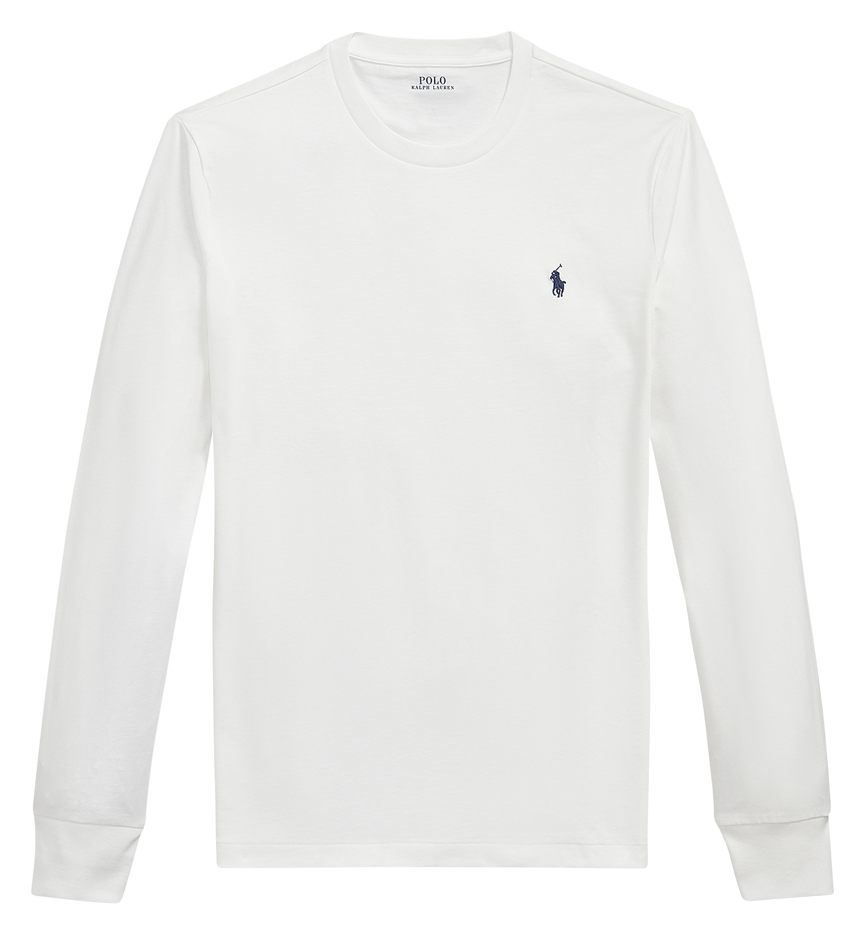 Langärmliges Rundhals-T-Shirt aus Baumwolle POLO RALPH LAUREN