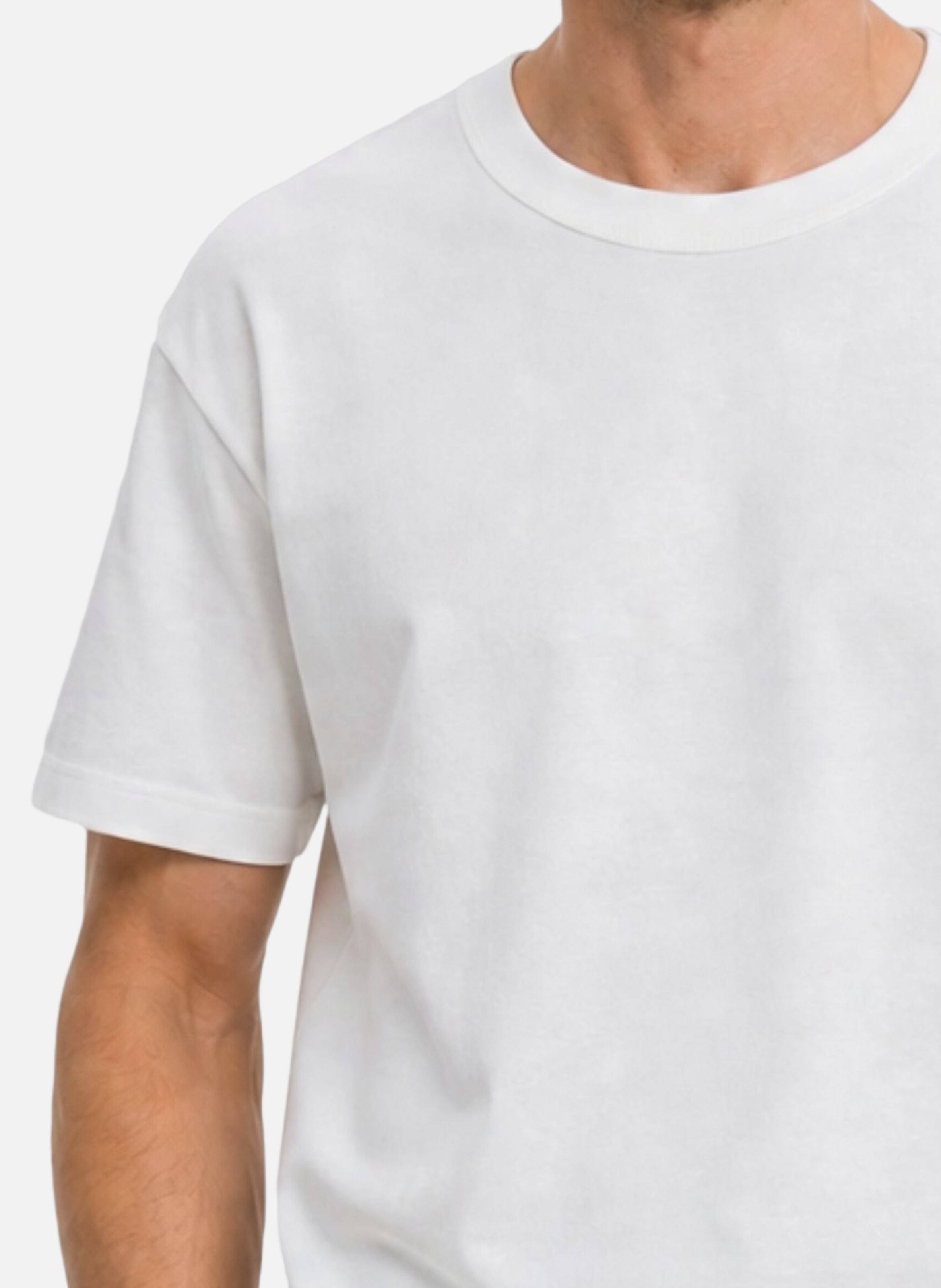 Round neck T-shirt with a loose fit THE KOOPLES White