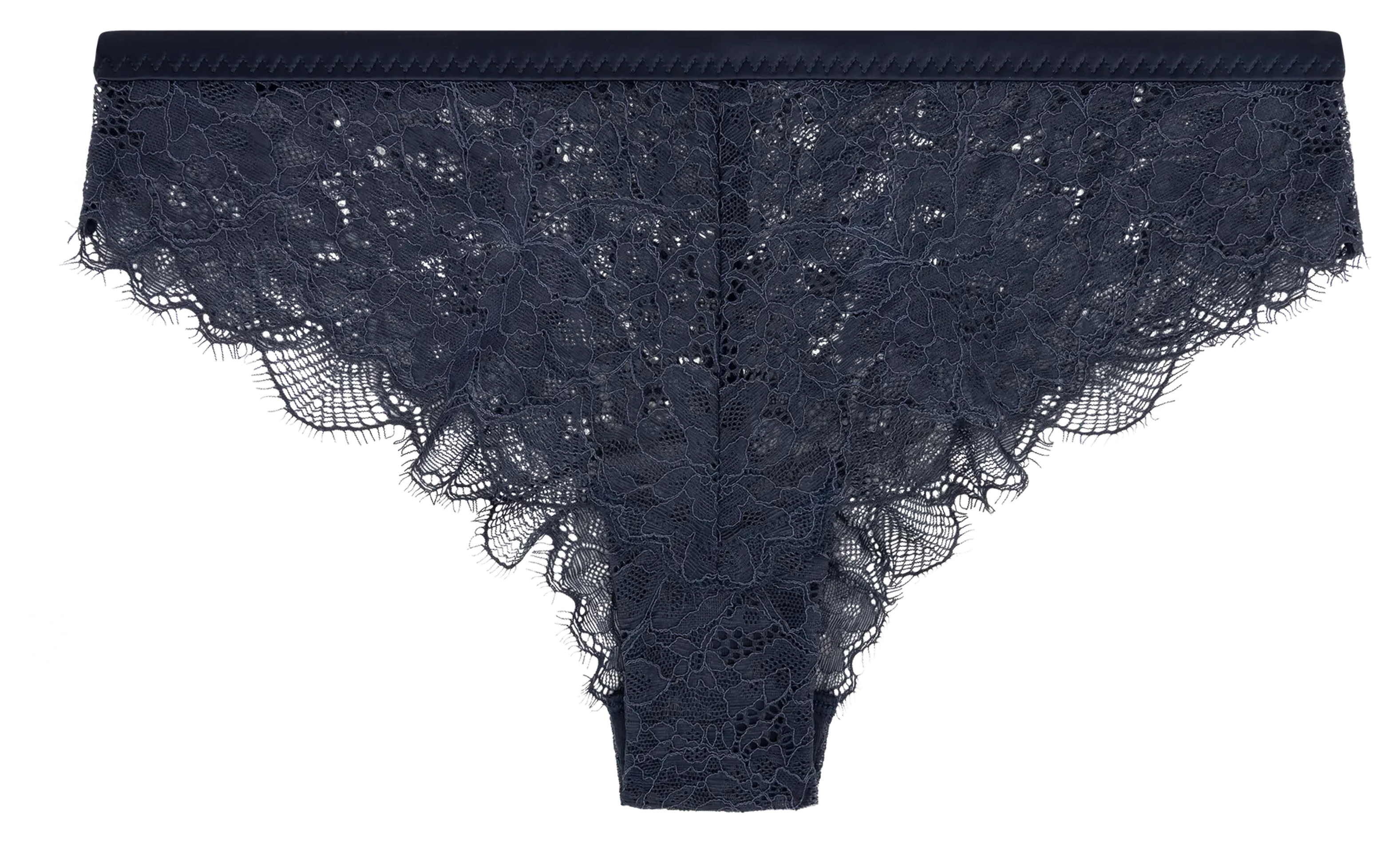 Tanga uni en dentelle LOVE STORIES Bleu